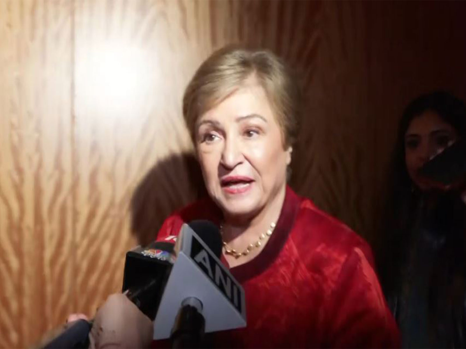 IMF Managing Director Kristalina Georgieva. (Photo: ANI) 