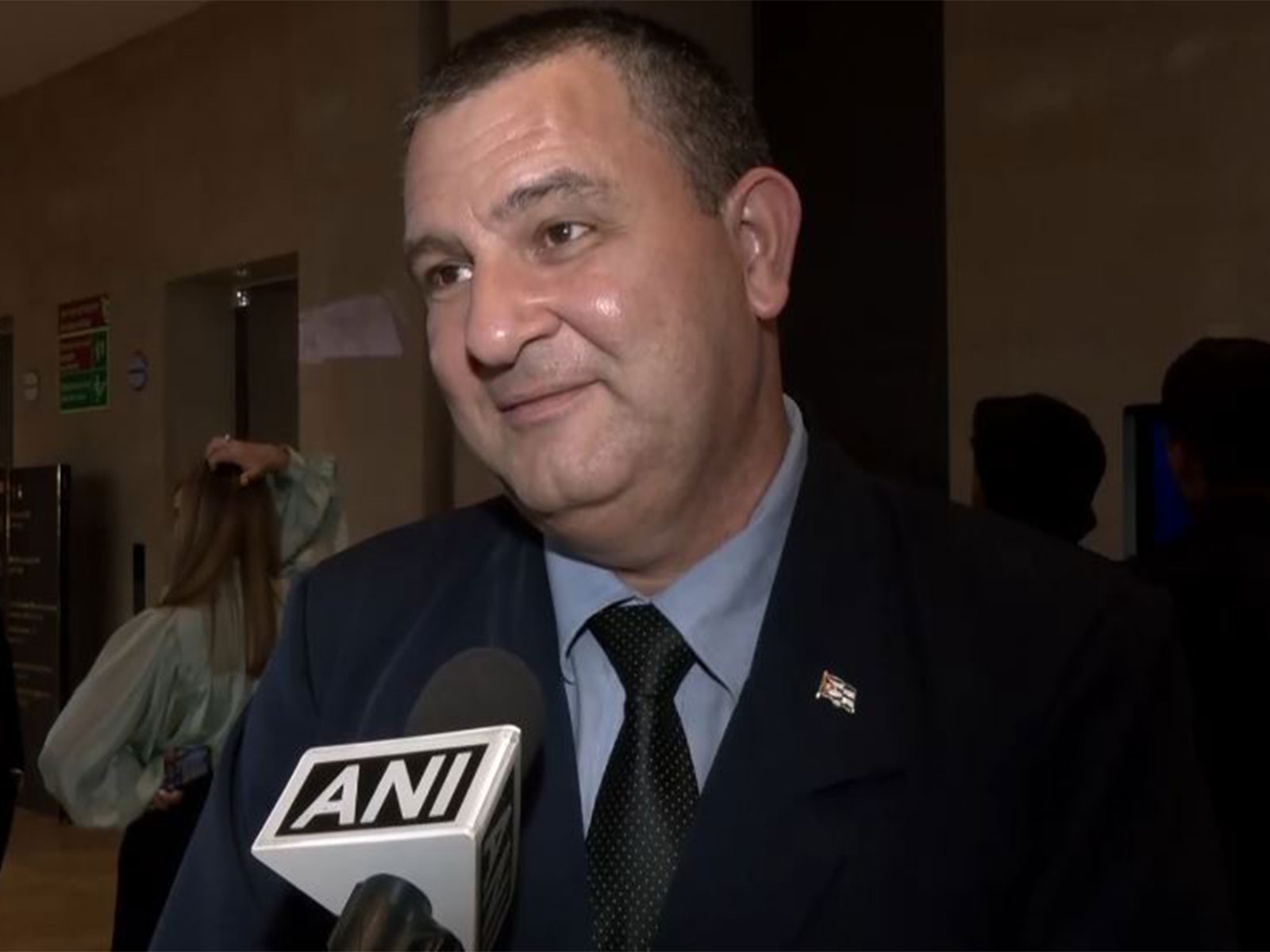 Rafael Luis Torralbas Ezpeleta, President of the Cuban Delegation at the India AI Impact Summit 2026 (Photo/ANI)
