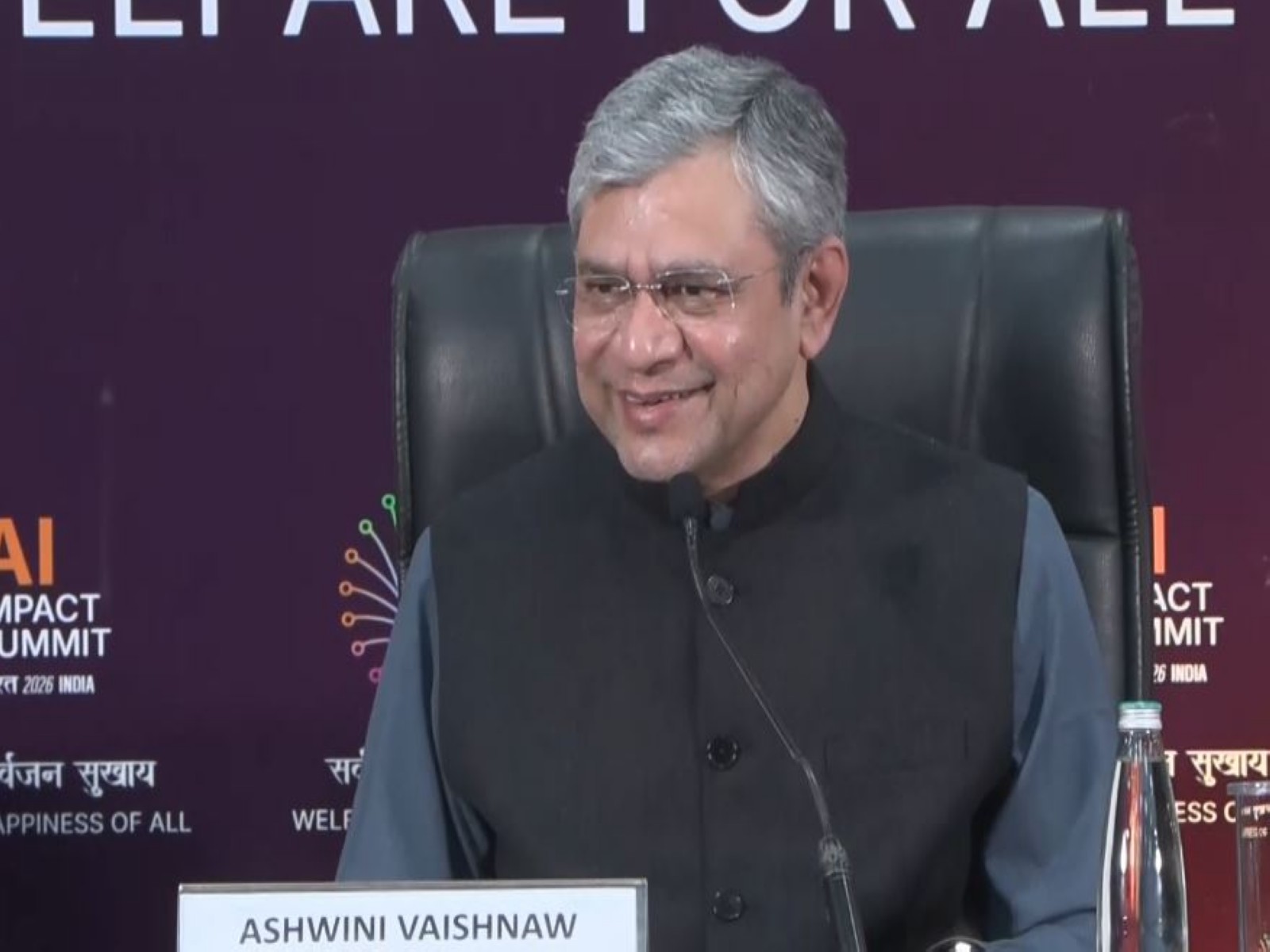 Union Minister for Electronics and IT Ashwini Vaishnaw. (Photo: ANI)