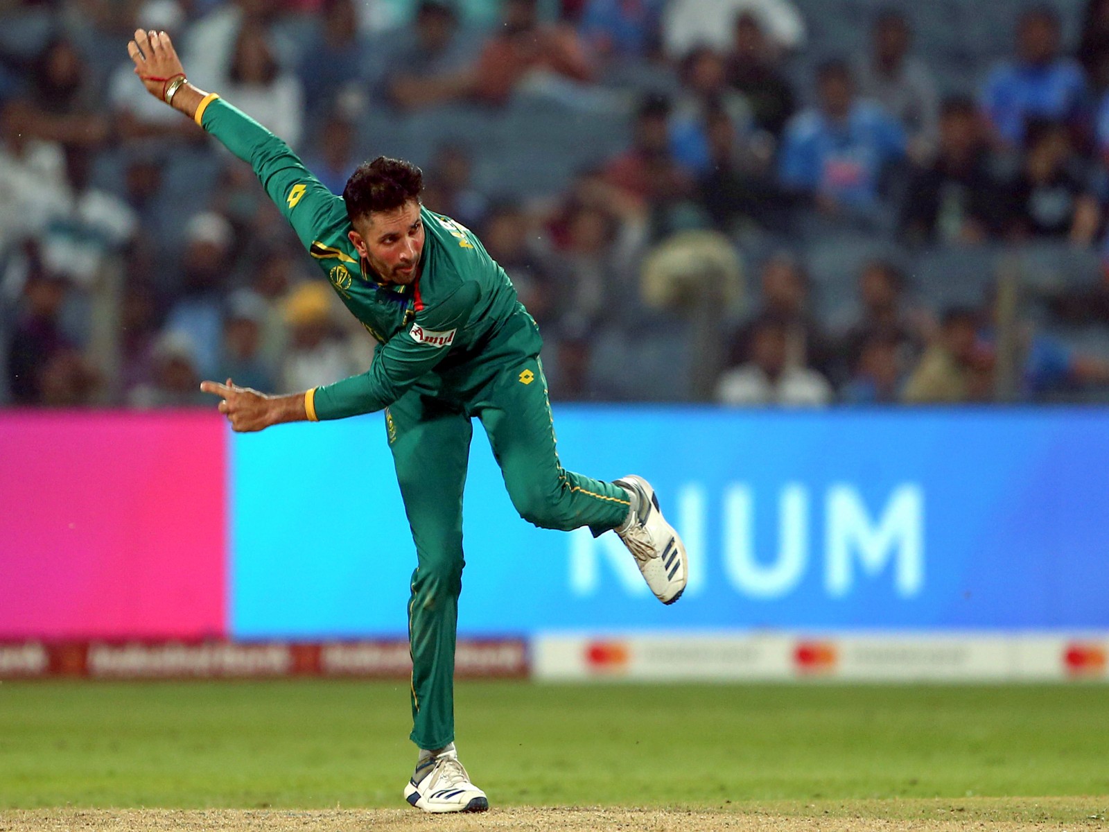 Keshav Maharaj. (Photo: ANI)