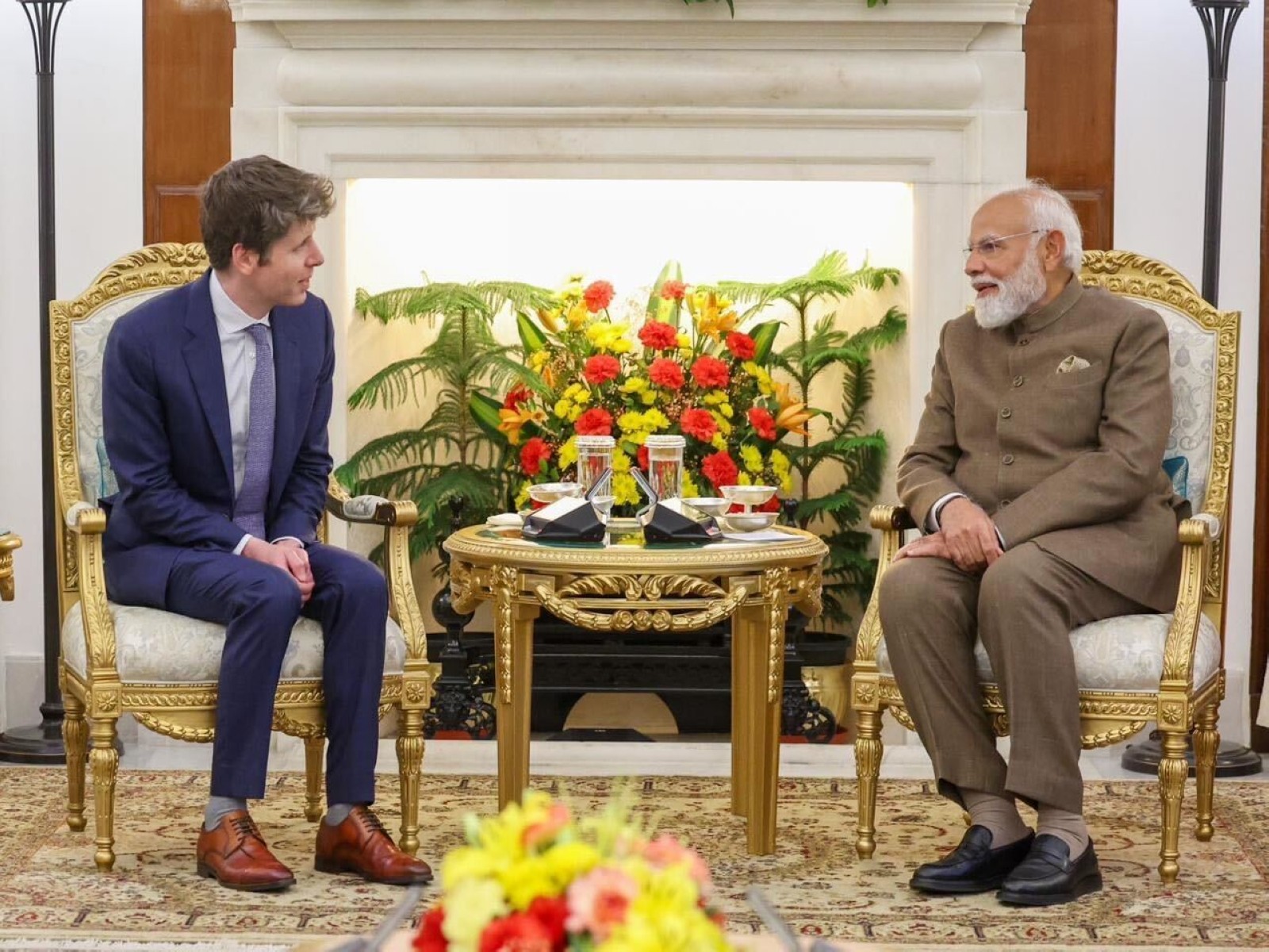 OpenAI CEO Sam Altman with PM Modi (Photo/X@sama) OpenAI CEO Sam Altman with PM Modi (Photo/X@sama)