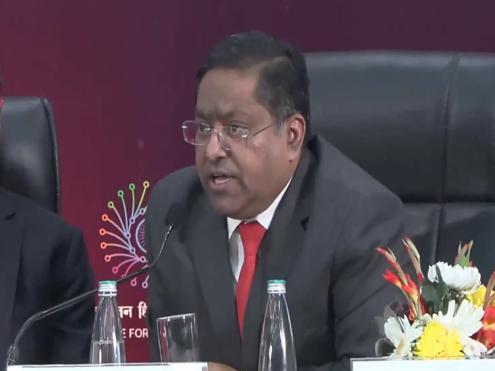 Ministry of External Affairs Spokesperson Randhir Jaiswal at AI Summit (Photo/IndiaAI) Ministry of External Affairs Spokesperson Randhir Jaiswal at AI Summit (Photo/IndiaAI)