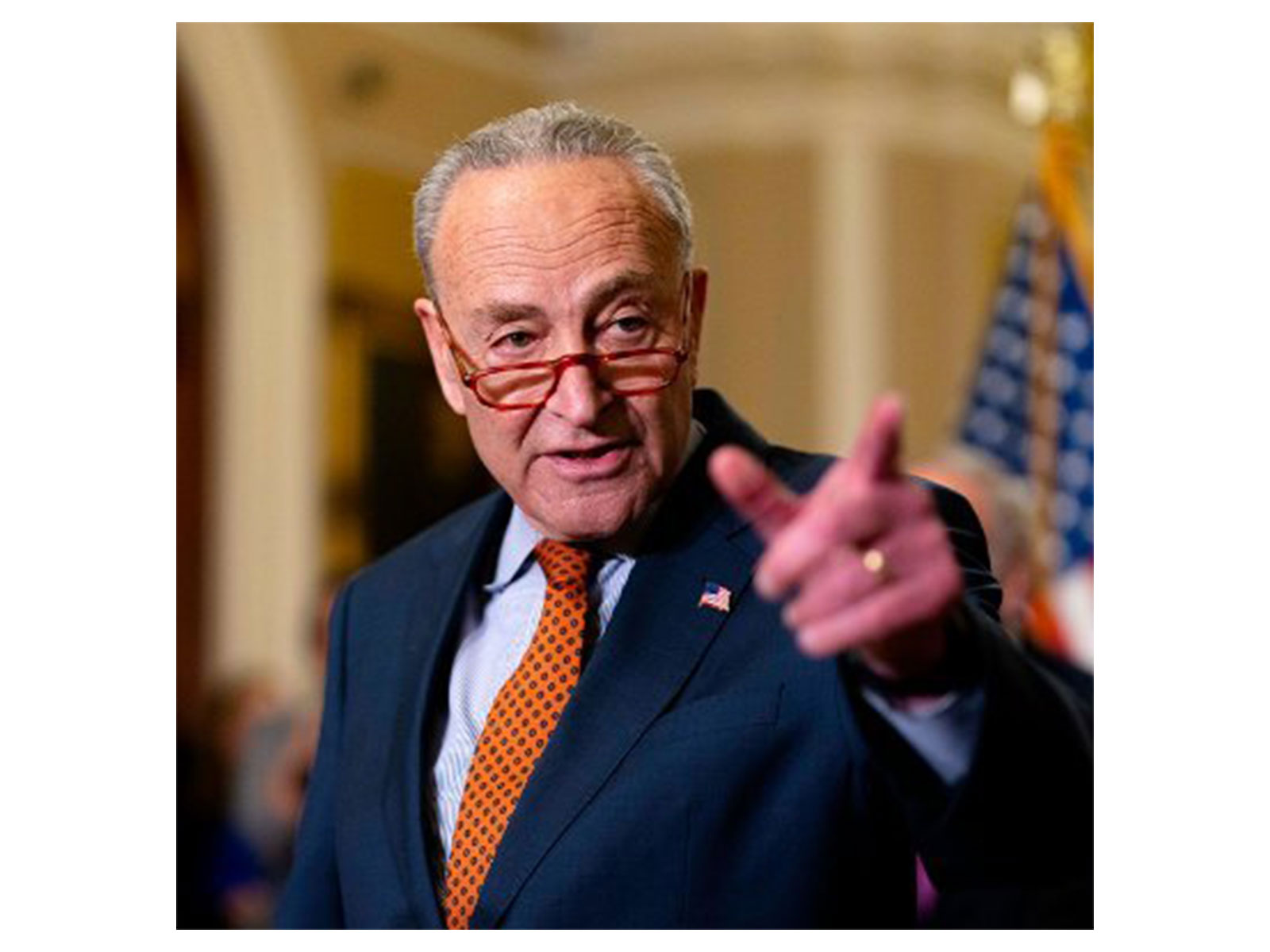 Senate Democratic leader Chuck Schumer (Photo/X/@SenSchumer) Senate Democratic leader Chuck Schumer (Photo/X/@SenSchumer)