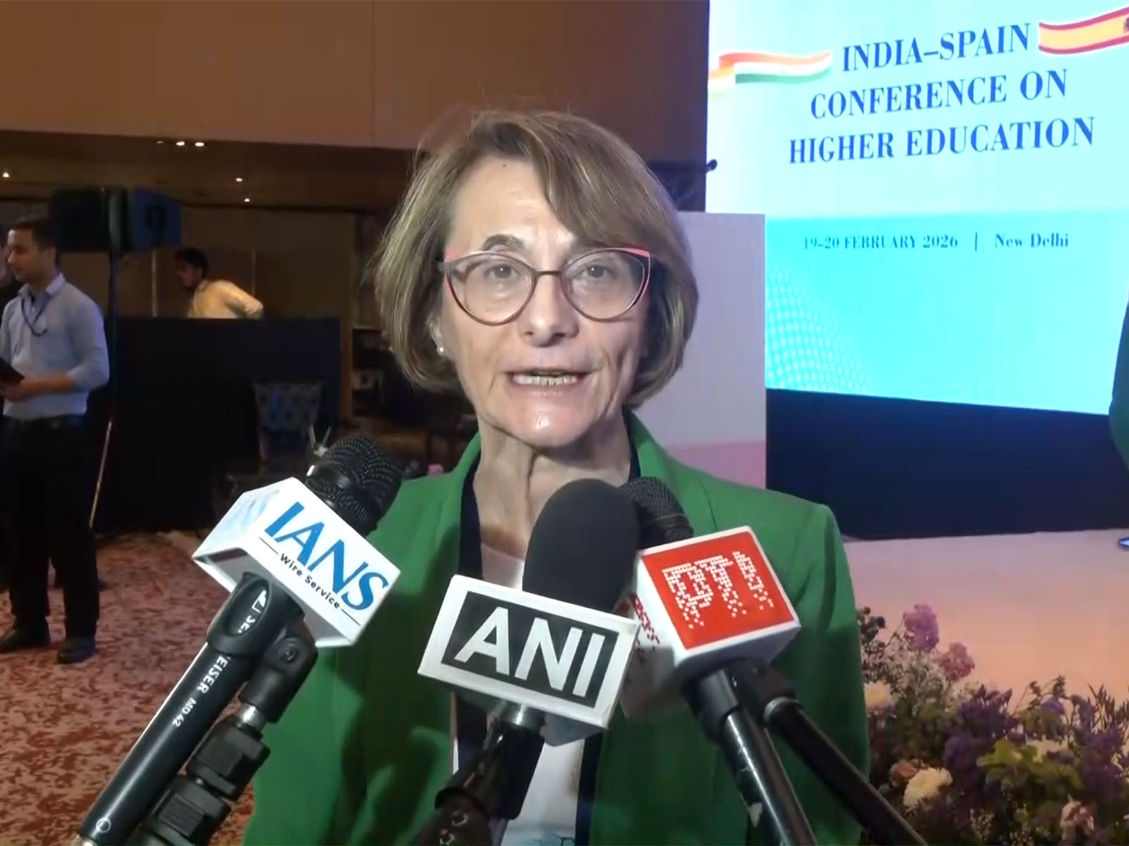  Eva Alcon, President of Crue, Spain (Photo/ANI)