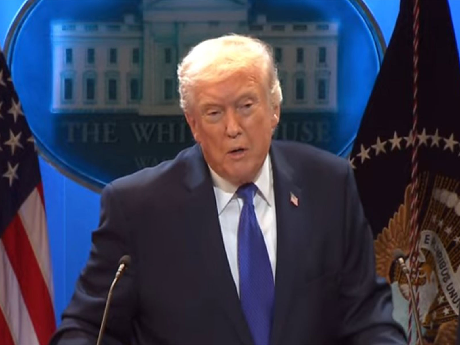 US President Donald Trump (Photo/Youtube of White House)