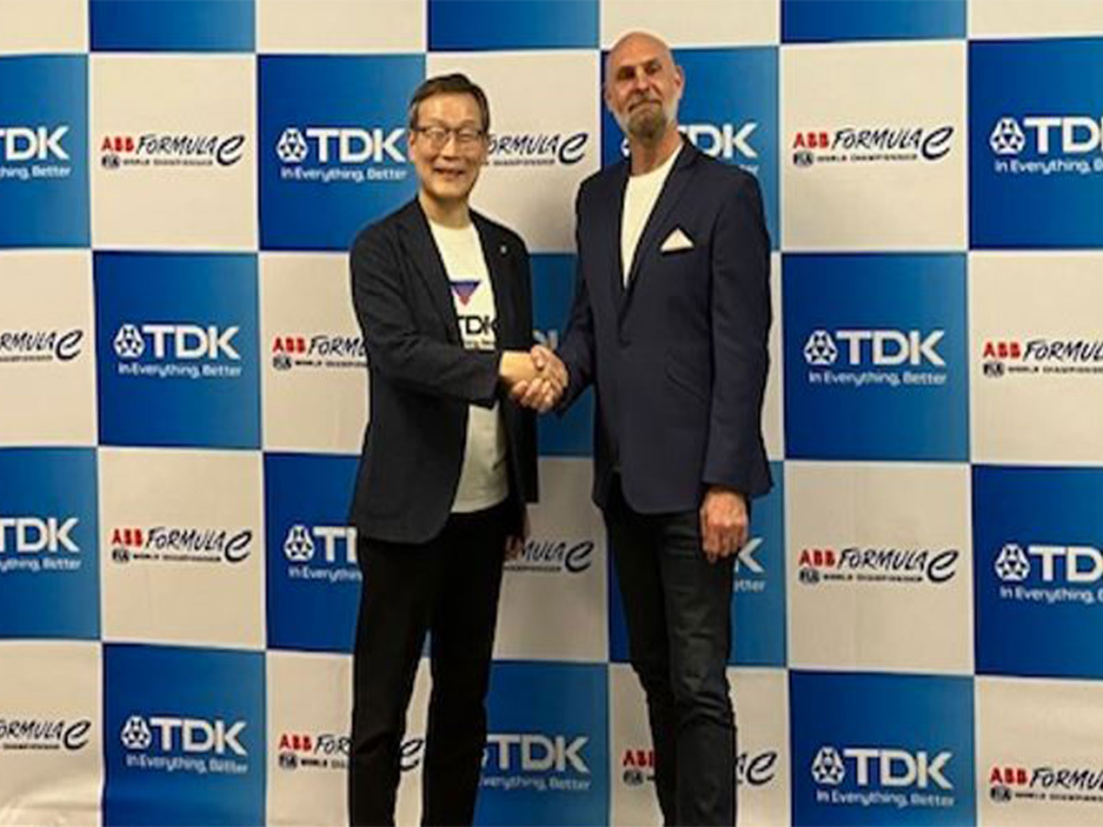 TDK inaugurated the title partner of Formula E Tokyo night race (Photo/ANI) TDK inaugurated the title partner of Formula E Tokyo night race (Photo/ANI)