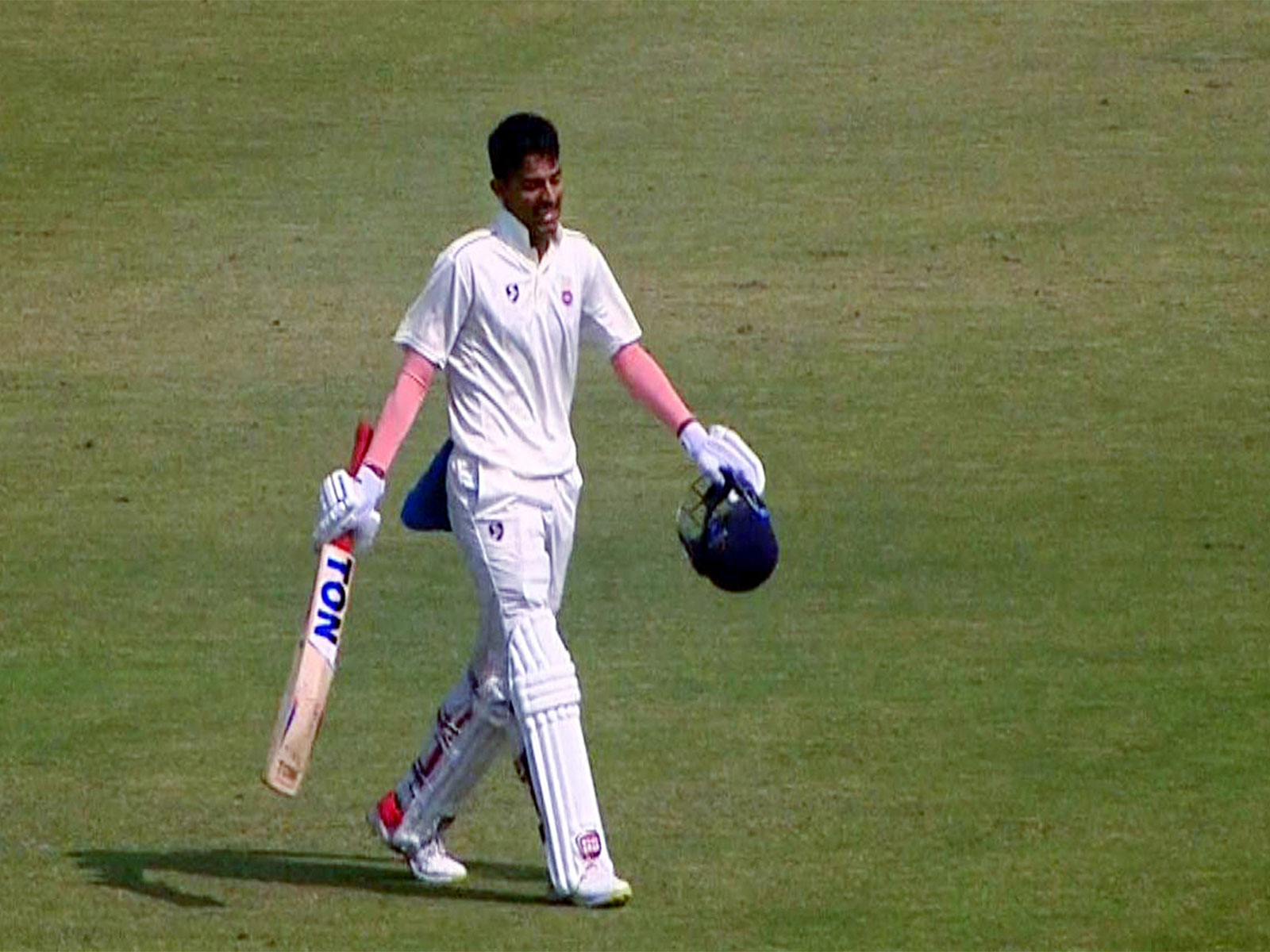 Delhi skipper Yash Dhull. (Photo: ANI)