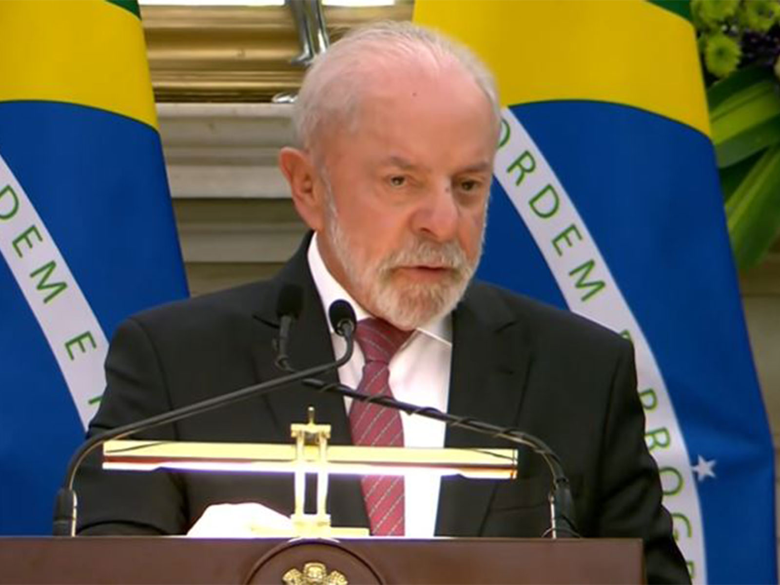 Brazilian President Luiz Inacio Lula da Silva  (Photo/@YouTubeNarendraModi)