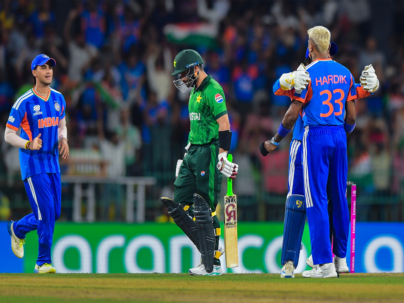 India and Pakistan cricketers in action during a match (Photo: ANI) India and Pakistan cricketers in action during a match (Photo: ANI)