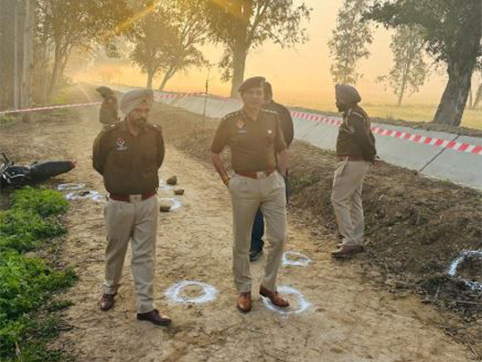 Visual from the spot (Photo: @TarnTaranPolice/X)