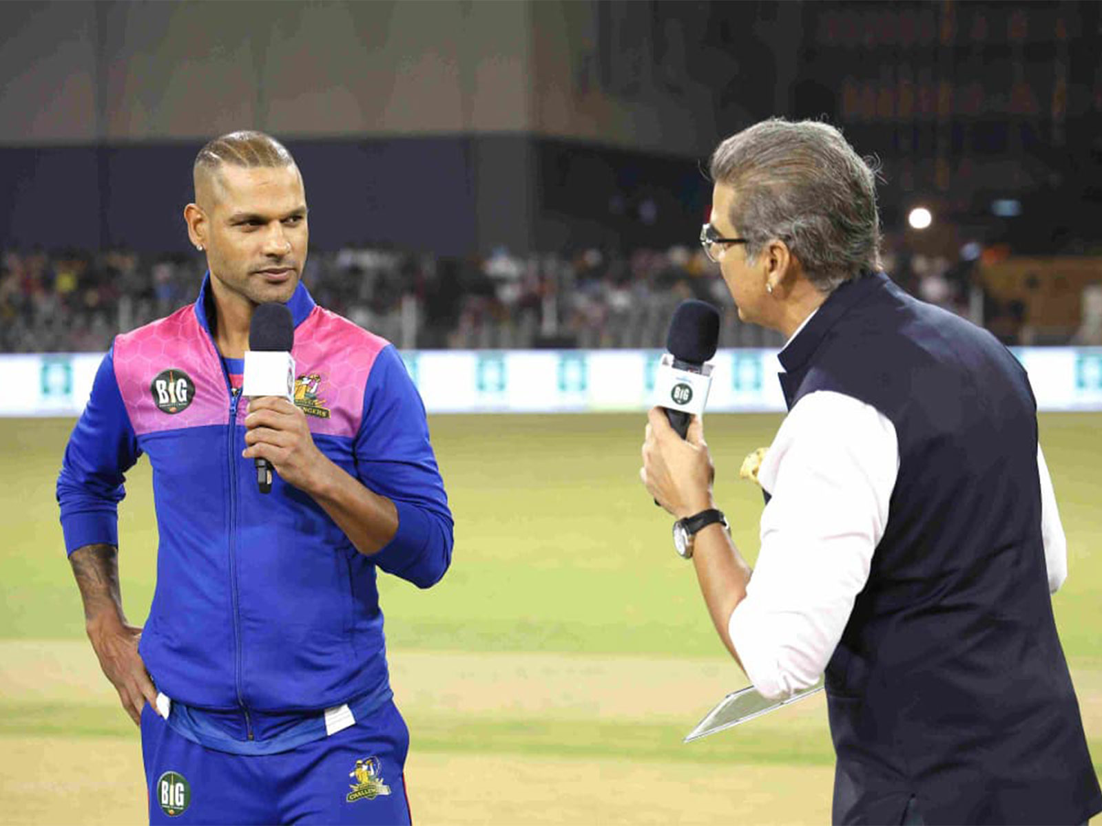Shikhar Dhawan during Big Cricket League 2025 (Image: BCL media)