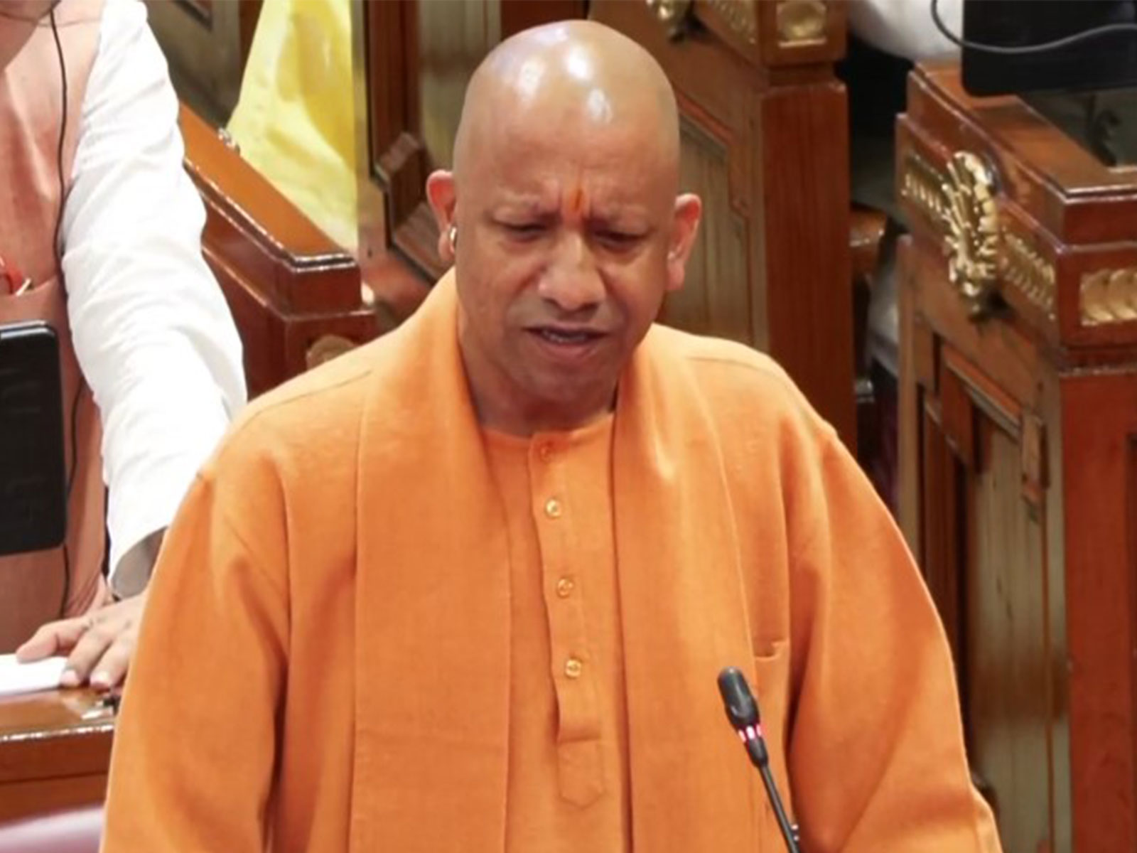 Uttar Pradesh Chief Minister Yogi Adityanath (File Photo/ANI)