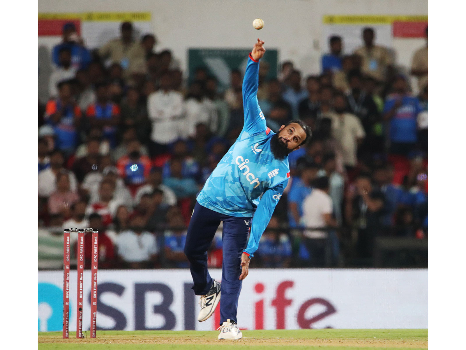 Adil Rashid overtakes Malinga to become joint-fifth-highest T20WC wicket-taker