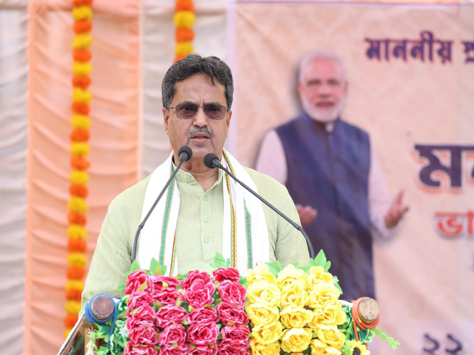 CM Manik Saha while inaugurating the Tripura State Games-2026 (Photo/ANI)