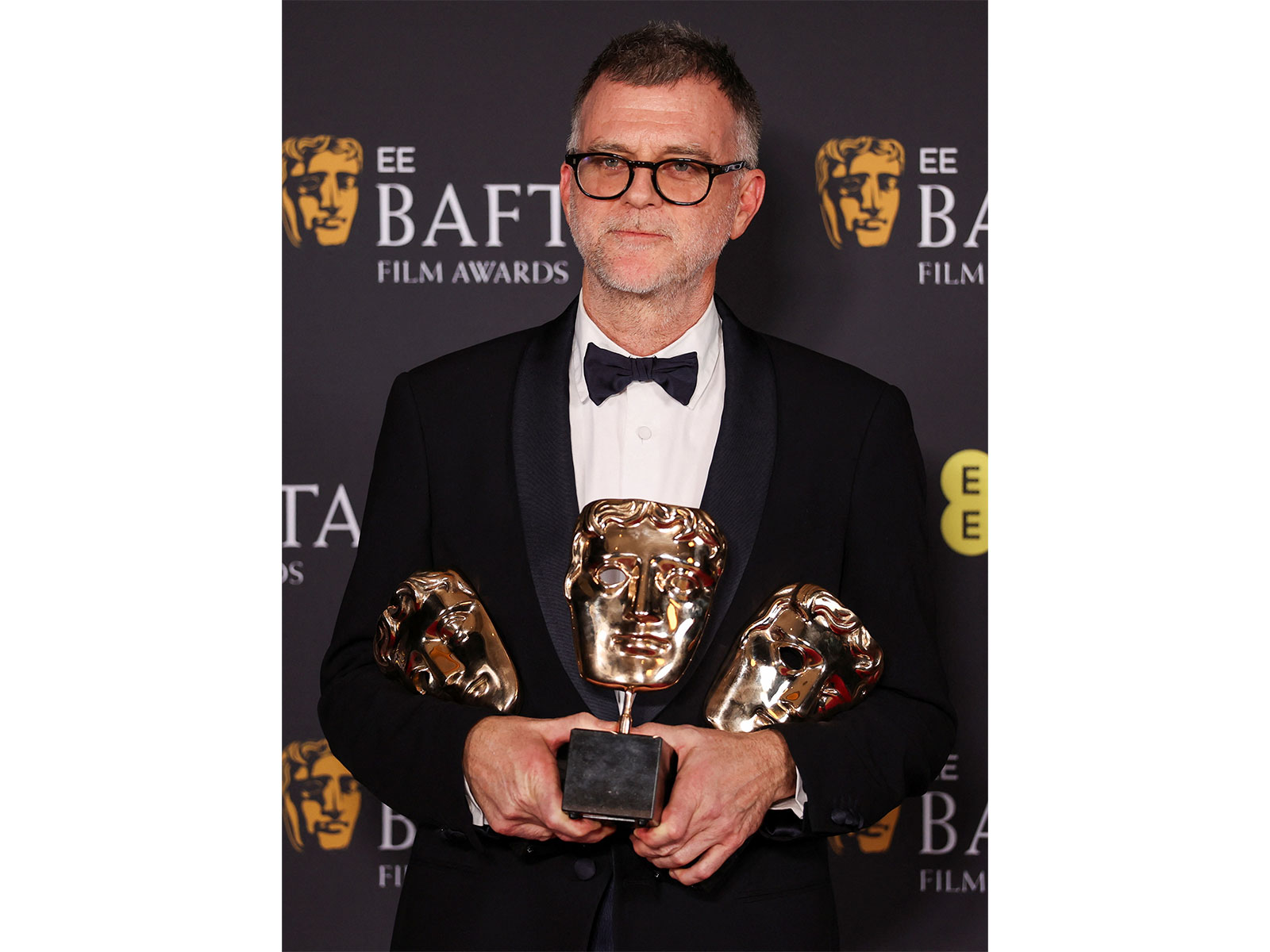 Paul Thomas Anderson with three BAFTA wins (Photo/Reuters) Paul Thomas Anderson with three BAFTA wins (Photo/Reuters)