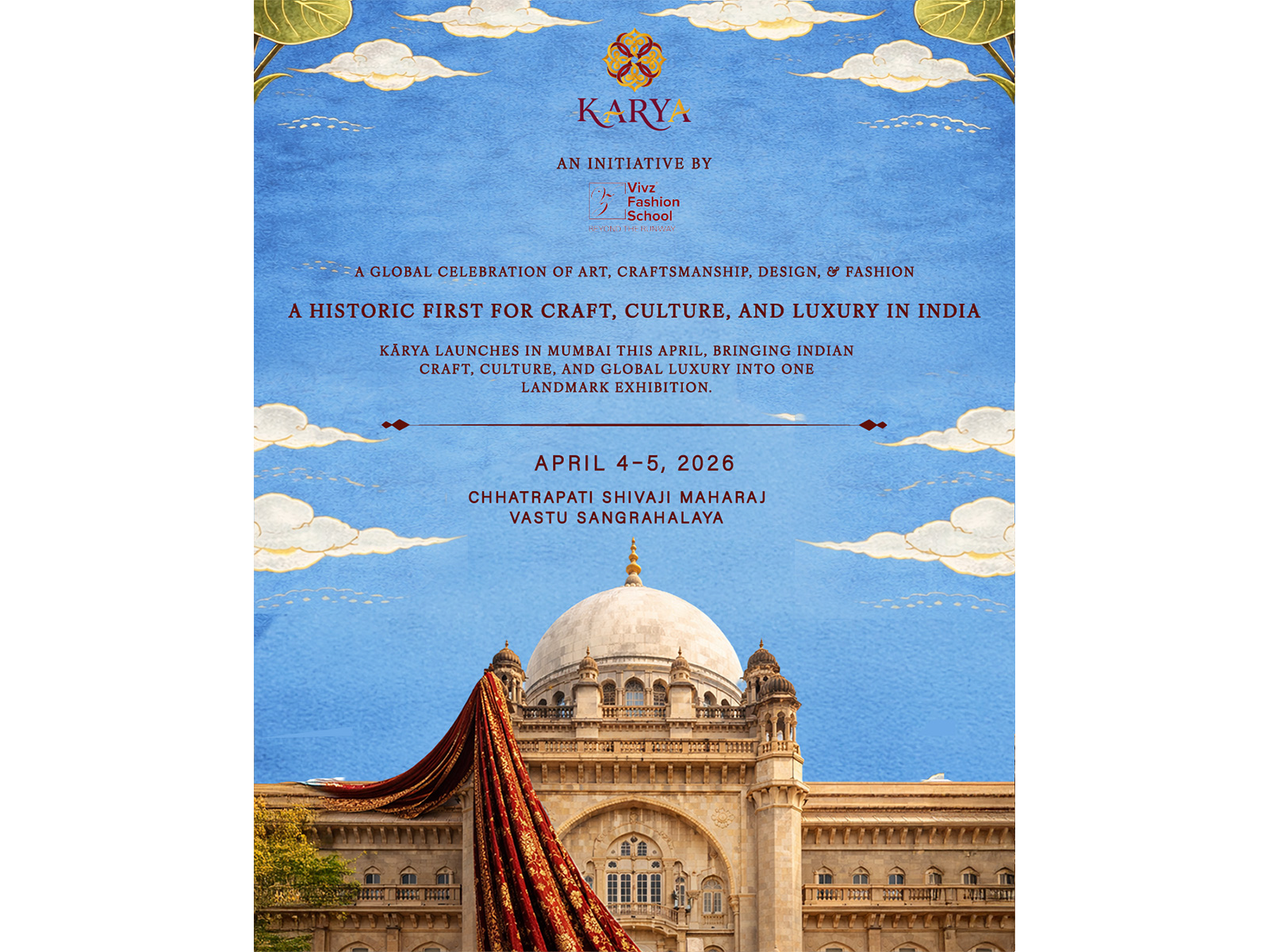 KĀRYA: India’s First Museum-Scale Fashion & Craft Platform Launches in Mumbai This April