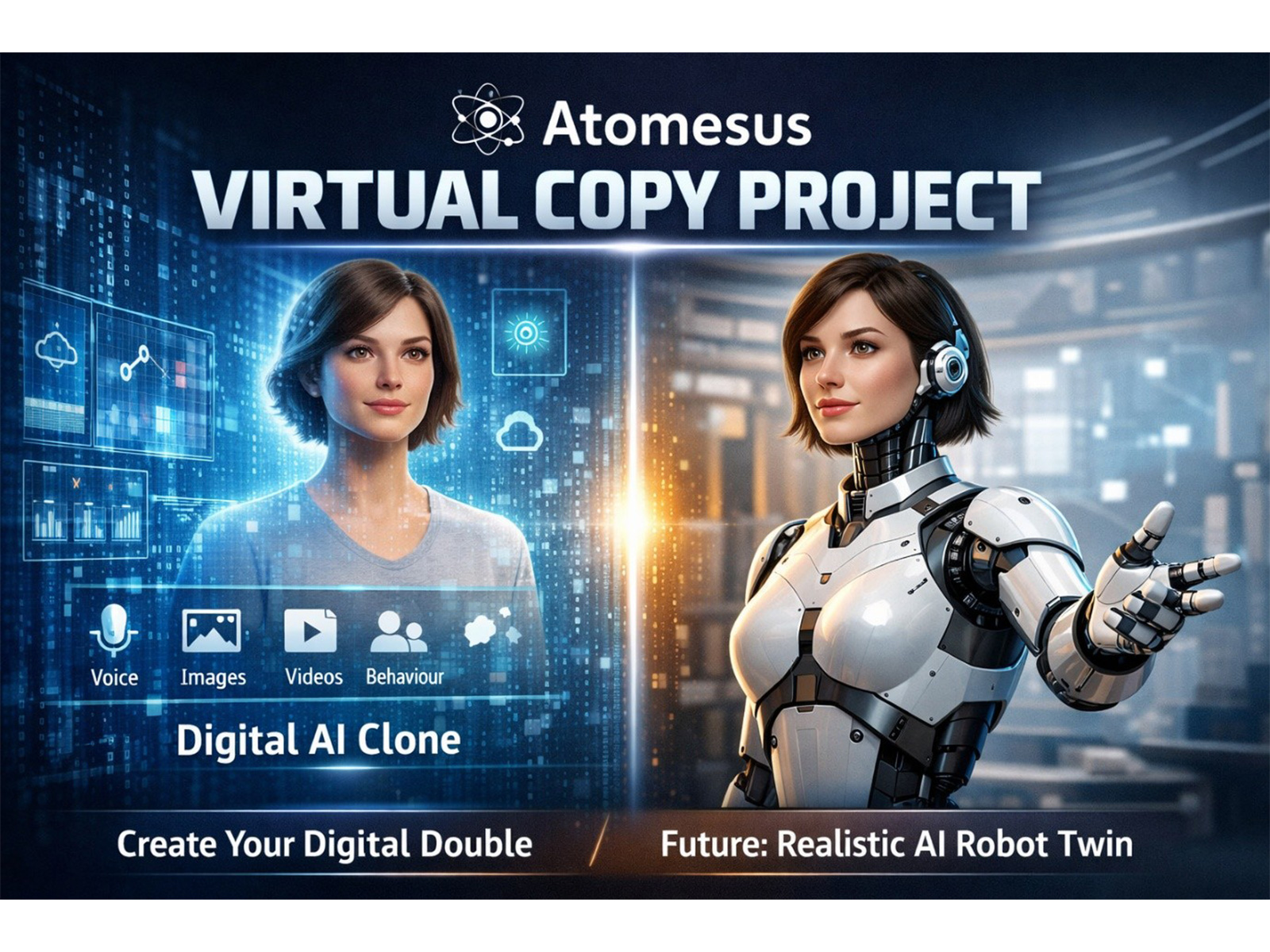 Atomesus Announces “Virtual Copy” — A Bold Step Toward Digital Human Replication