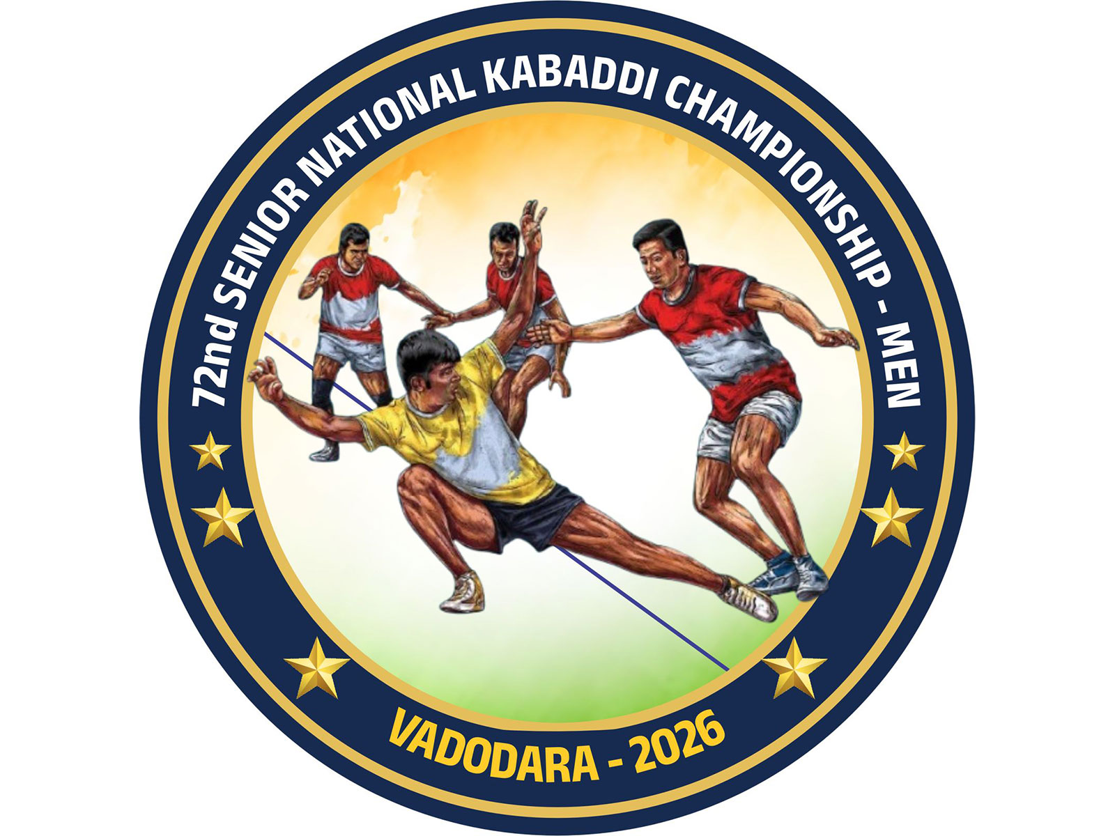 72nd Senior Nationals Men’s Kabaddi Championship logo (Photo: AFKI)