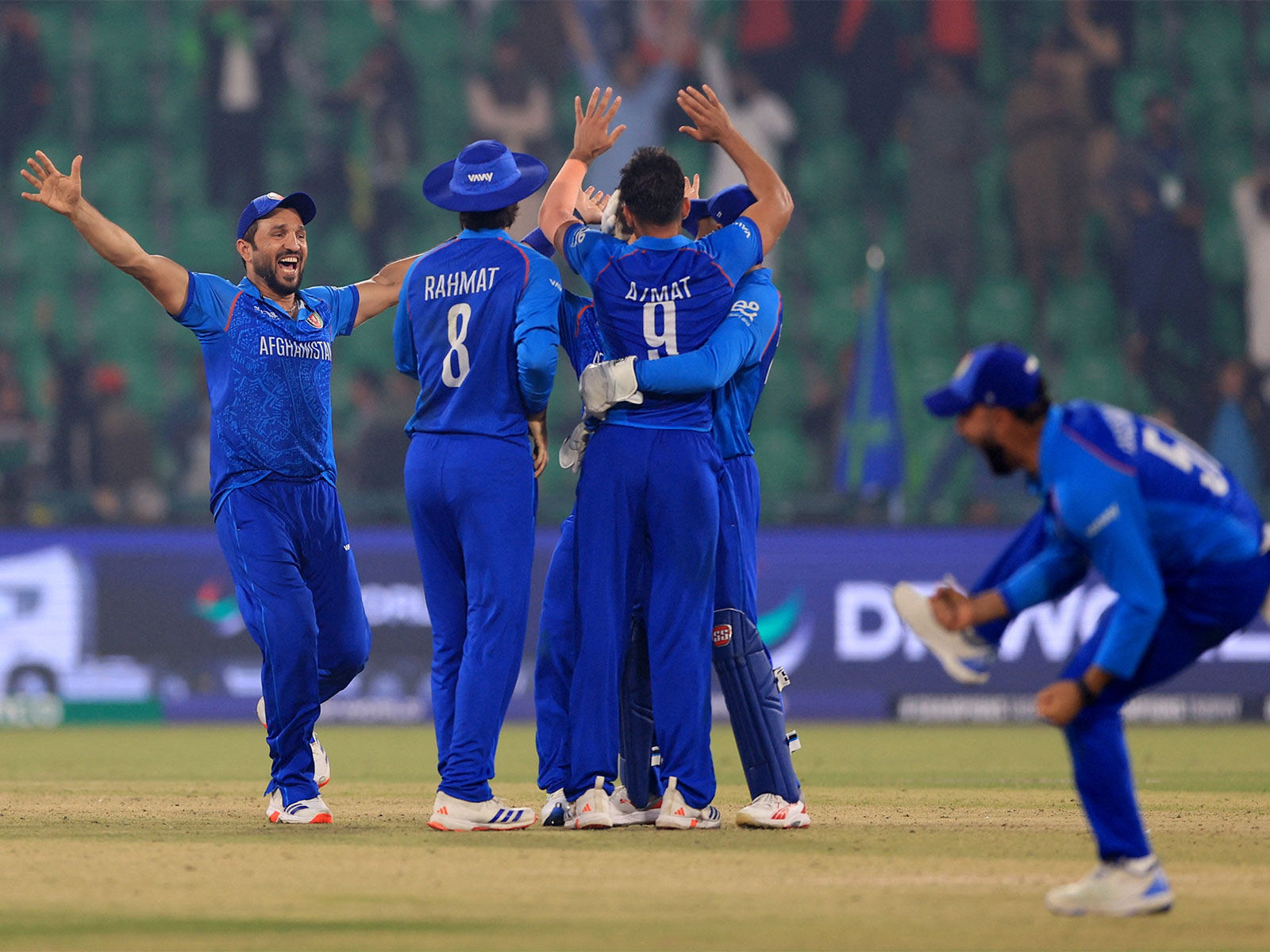 Afghanistan players celebrating (File Photo/ANI) Afghanistan players celebrating (File Photo/ANI)