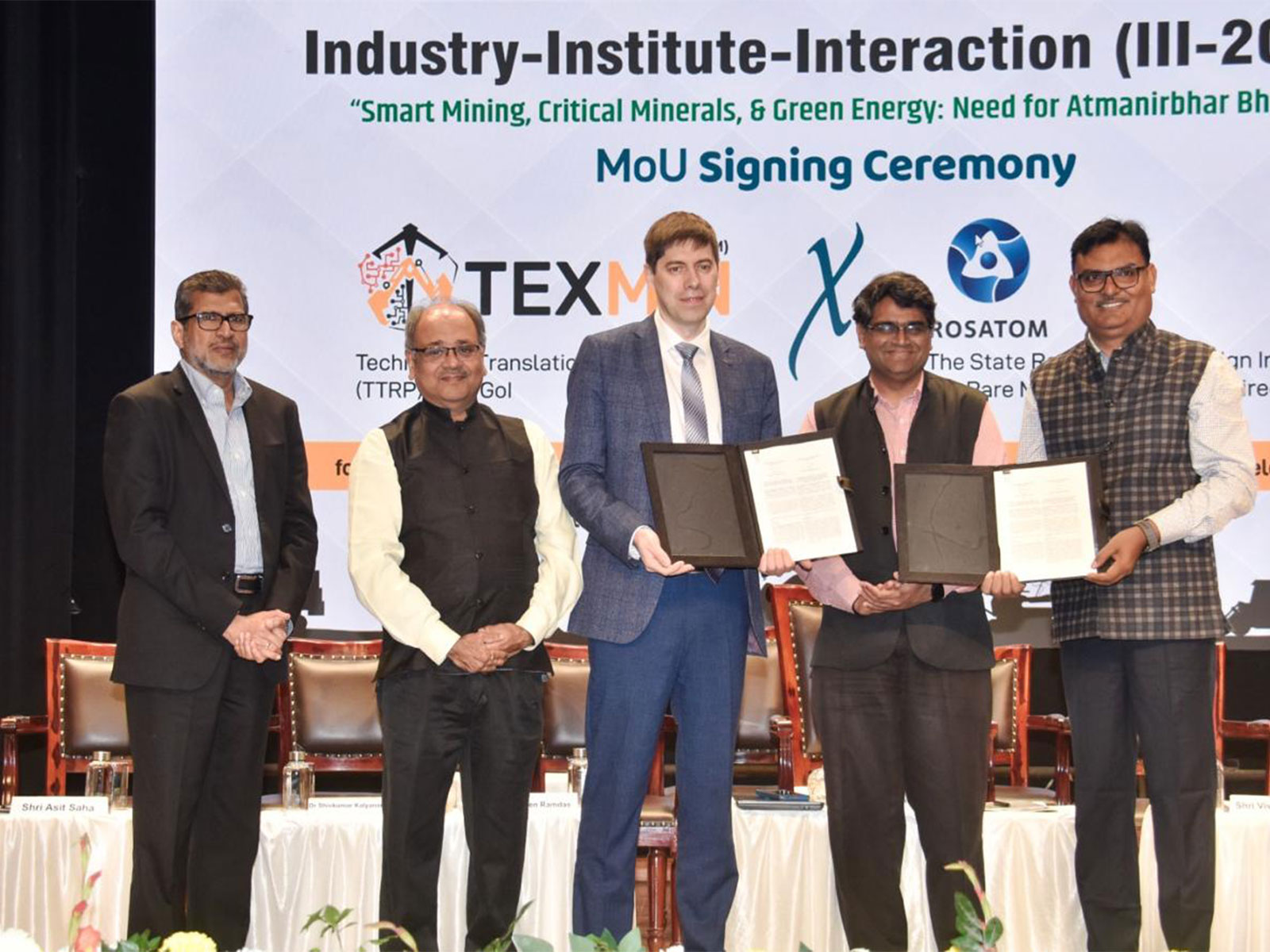 India’s TEXMiN, Russia’s GIREDMET sign pact (Photo/ANI) 