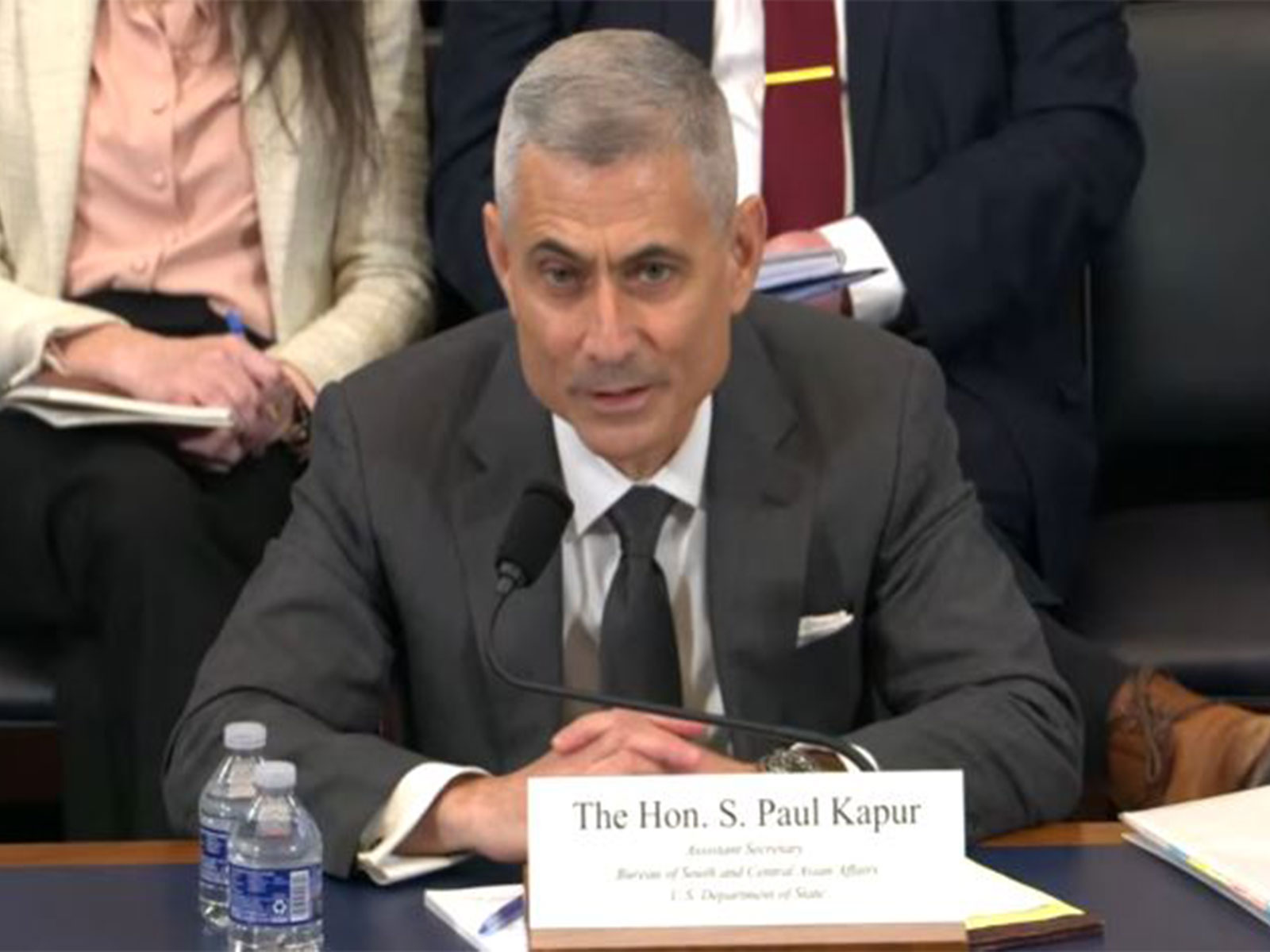 Paul Kapur, Assistant Secretary, Bureau of South and Central Asian Affairs Department of State (Photo/Youtube@HouseForeignGOP) Paul Kapur, Assistant Secretary, Bureau of South and Central Asian Affairs Department of State (Photo/Youtube@HouseForeignGOP)