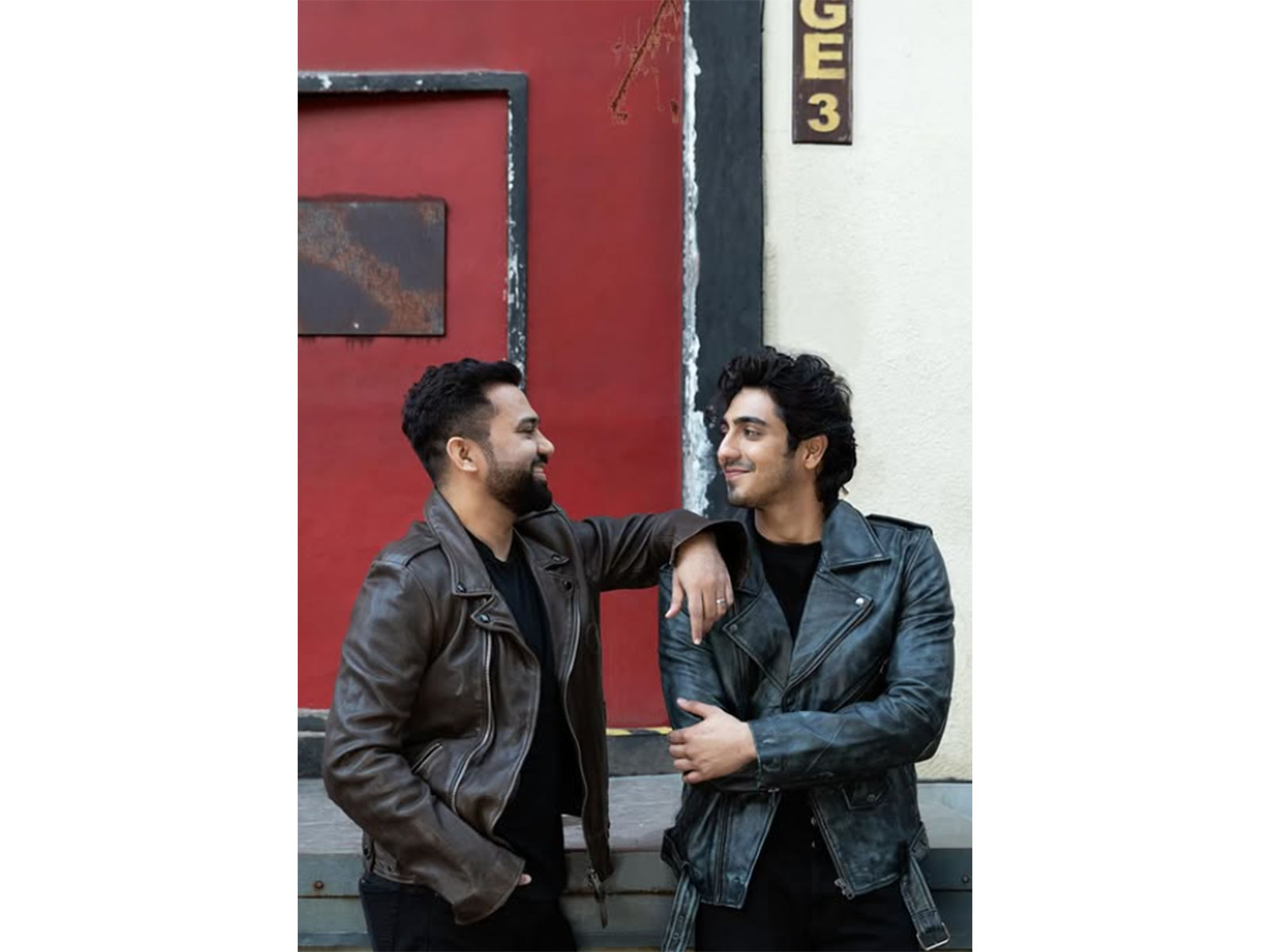 Filmmaker Ali Abbas Zafar and actor Ahaan Panday (Image source: Ali's Instagram)