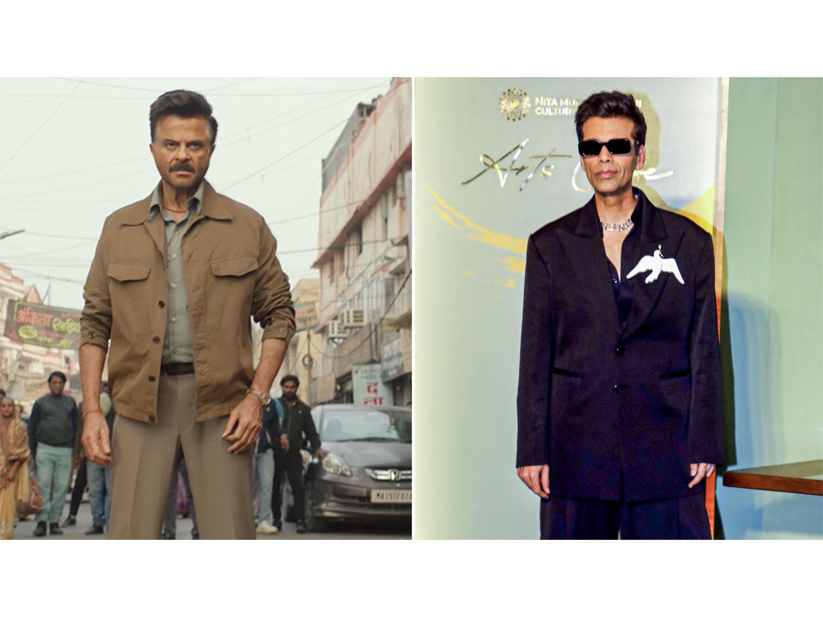 Karan Johar praises 'Subedaar' trailer (Photo/ANI/Instagram@anilskapoor)