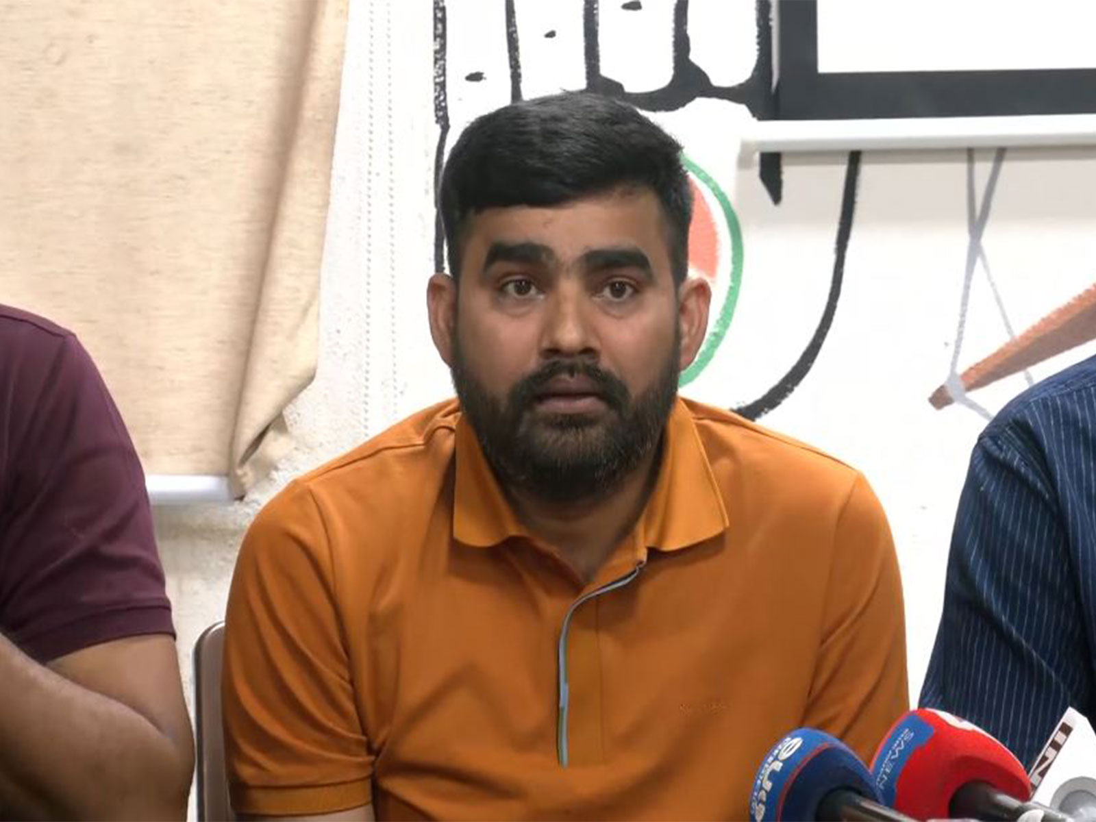 IYC National General Secretary Shesh Narayan Ojha (Photo/ANI)