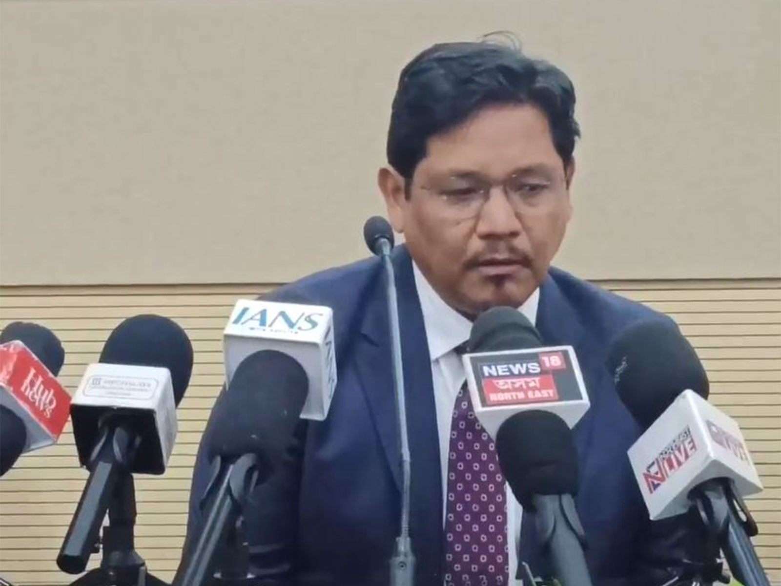 Meghalaya Chief Minister Conrad K Sangma (Photo/ANI)