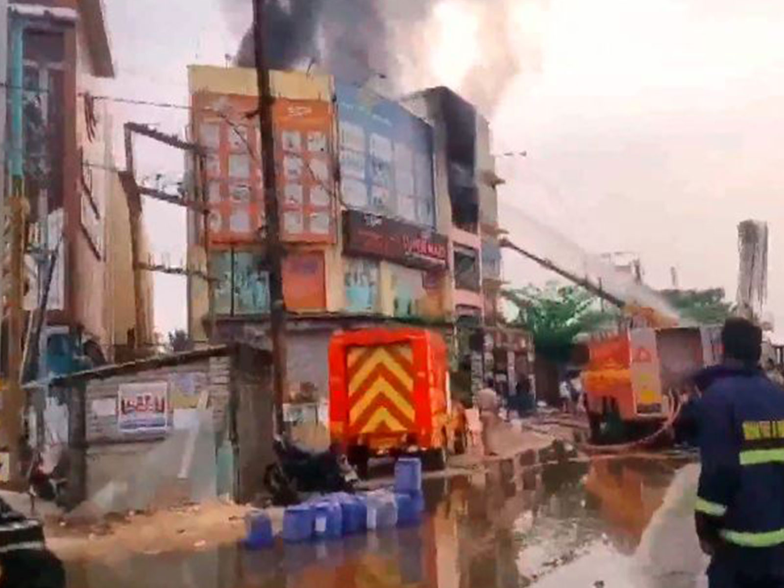 Visuals from the spot  (Photo/ANI)