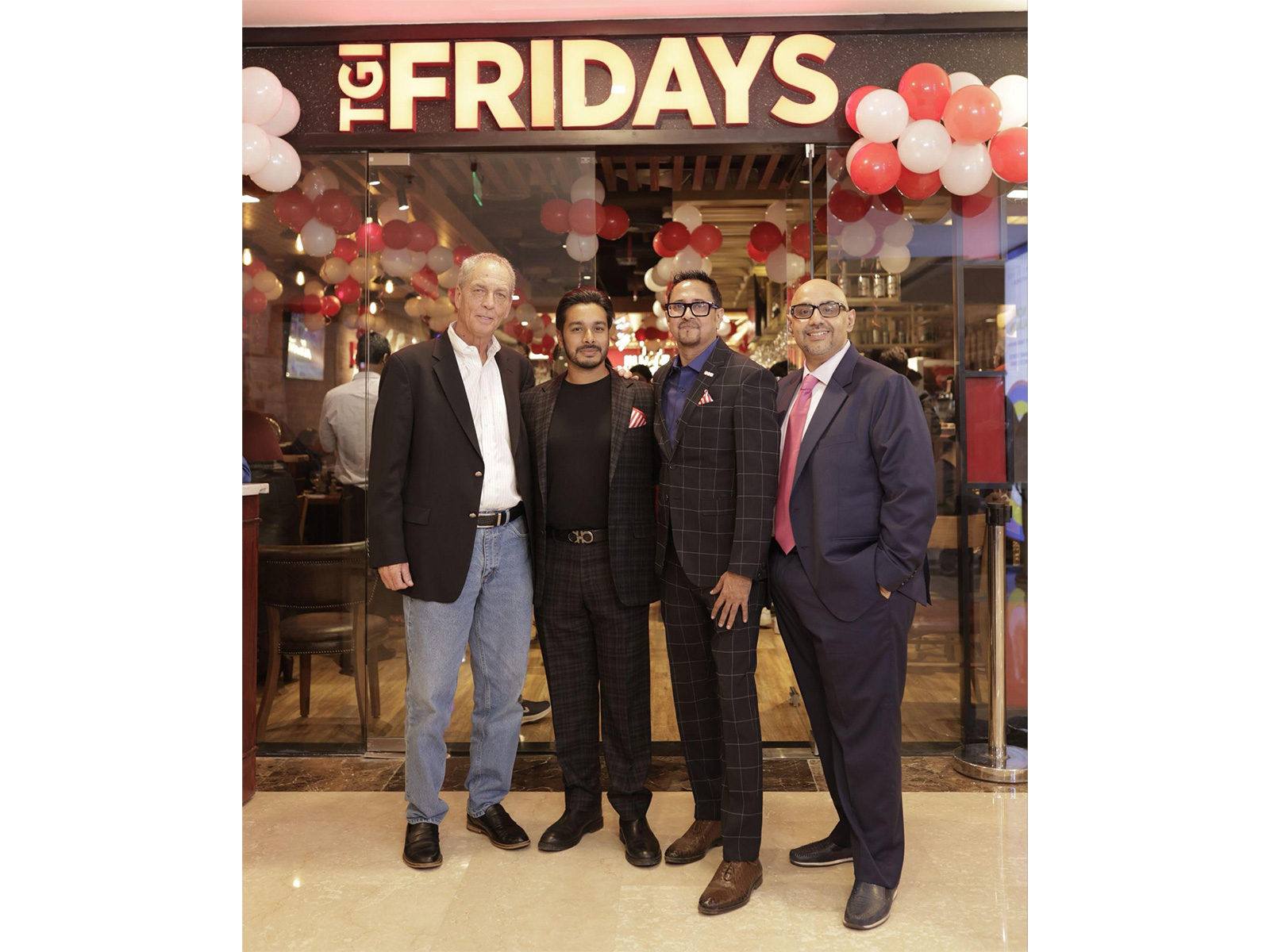(L–R) Mr. John Neitzel, Former President & COO, TGI Fridays International; Mr. Prashant Mukherjee; Mr. Kuunal Maiti, and Mr. Anshuman Malik of Feastary Hospitality LLP