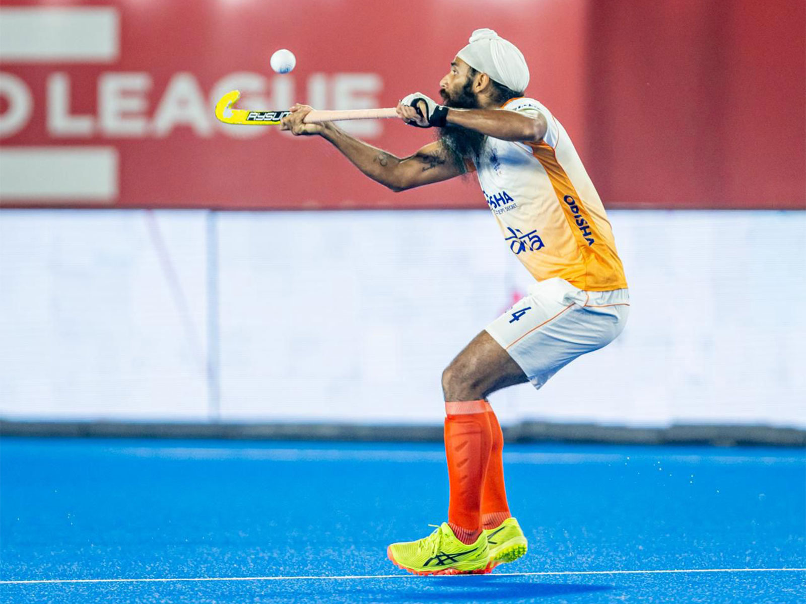 
    Hockey India congratulates Jarmanpreet on completing 150 caps
    