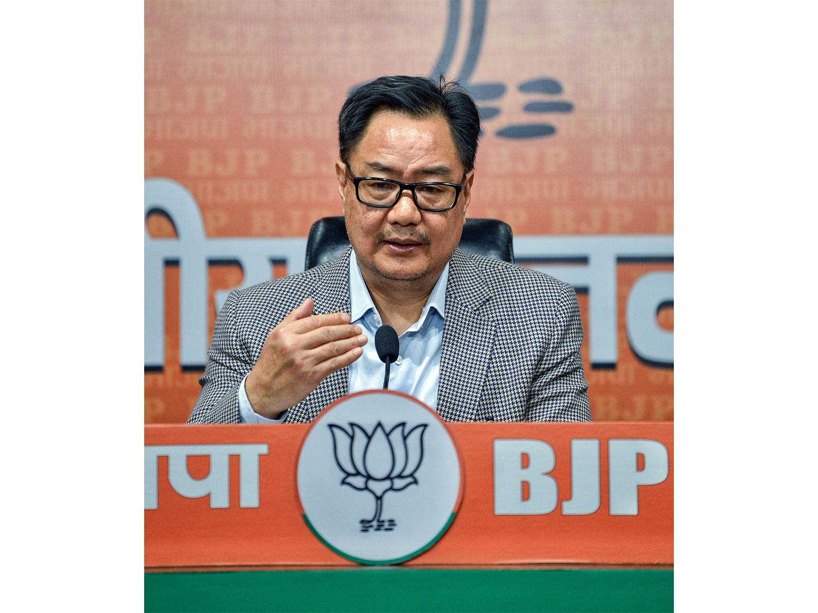 Union Parliamentary Affairs Minister Kiren Rijiju (File Photo/ANI)