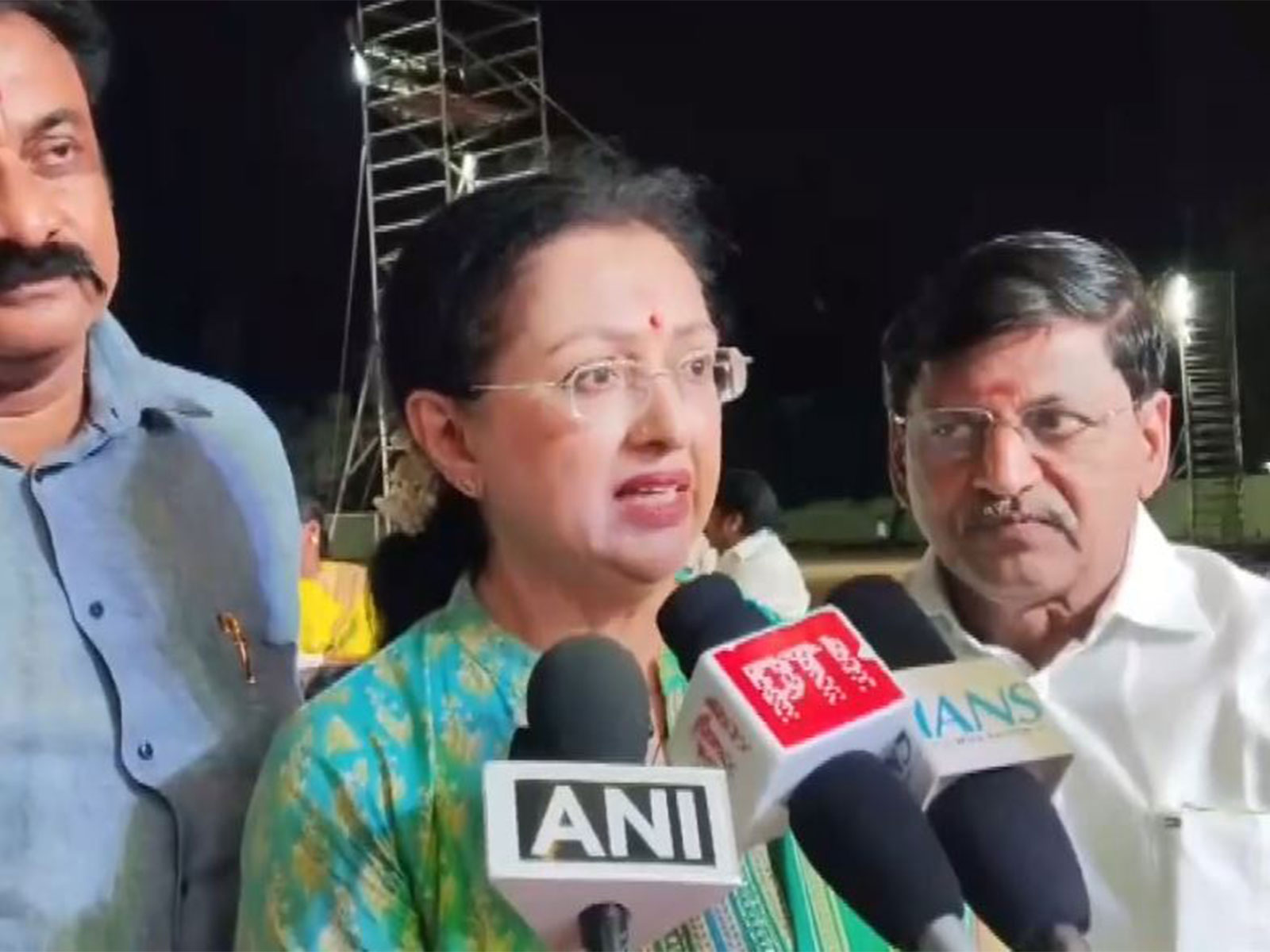 AIADMK Deputy Secretary, Propaganda, Gautami Tadimalla (Photo/ANI)