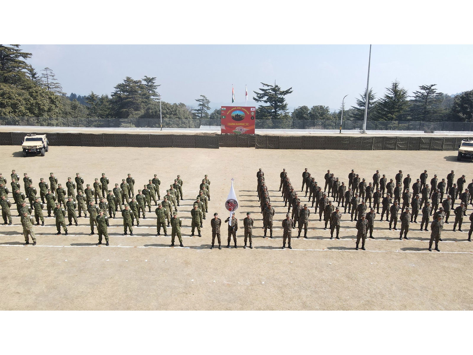 India-Japan Joint Exercise 'Dharma Guardian' commences in Chaubattia (Photo/X@adgpi)