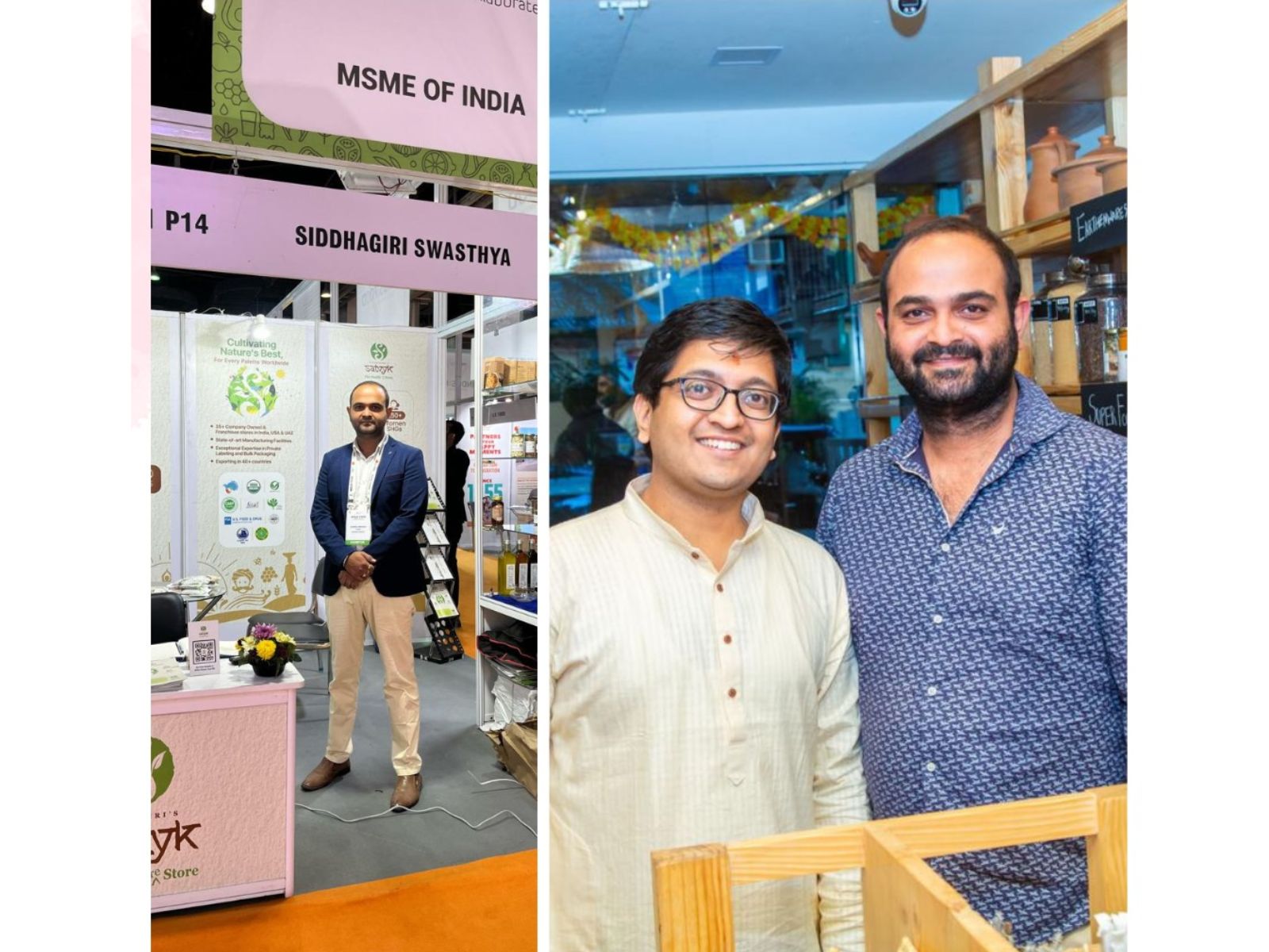 50+ experiential stores, Adrish & Satvyk, First Clean Food, Siddhagiri Swasthya, Zero-Waste Retail Infrastructure