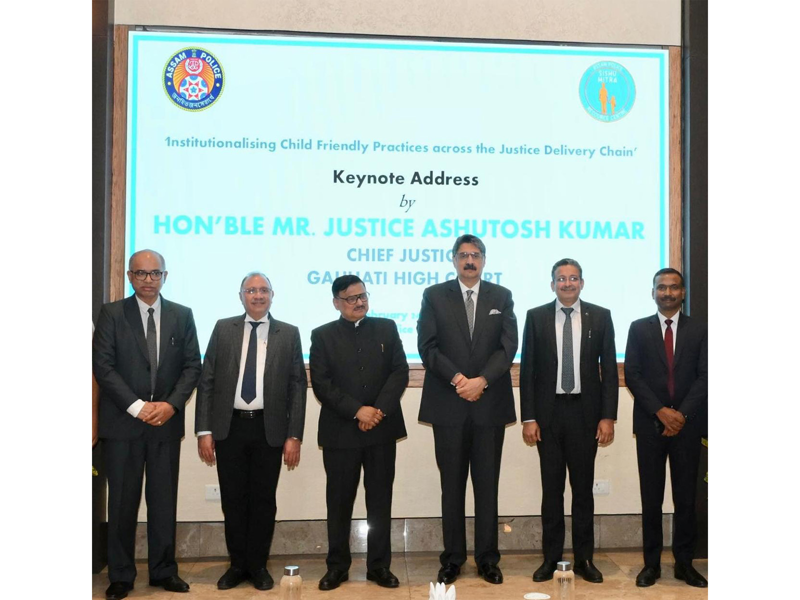 Guwahati Chief Justice stresses empathy in child rights (Photo/Assam Police) 