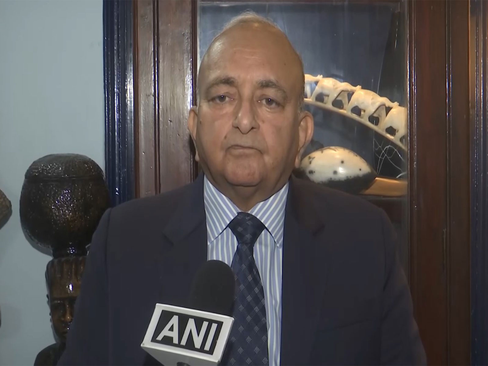 Foreign Expert Mahesh Sachdev (Photo/ANI)