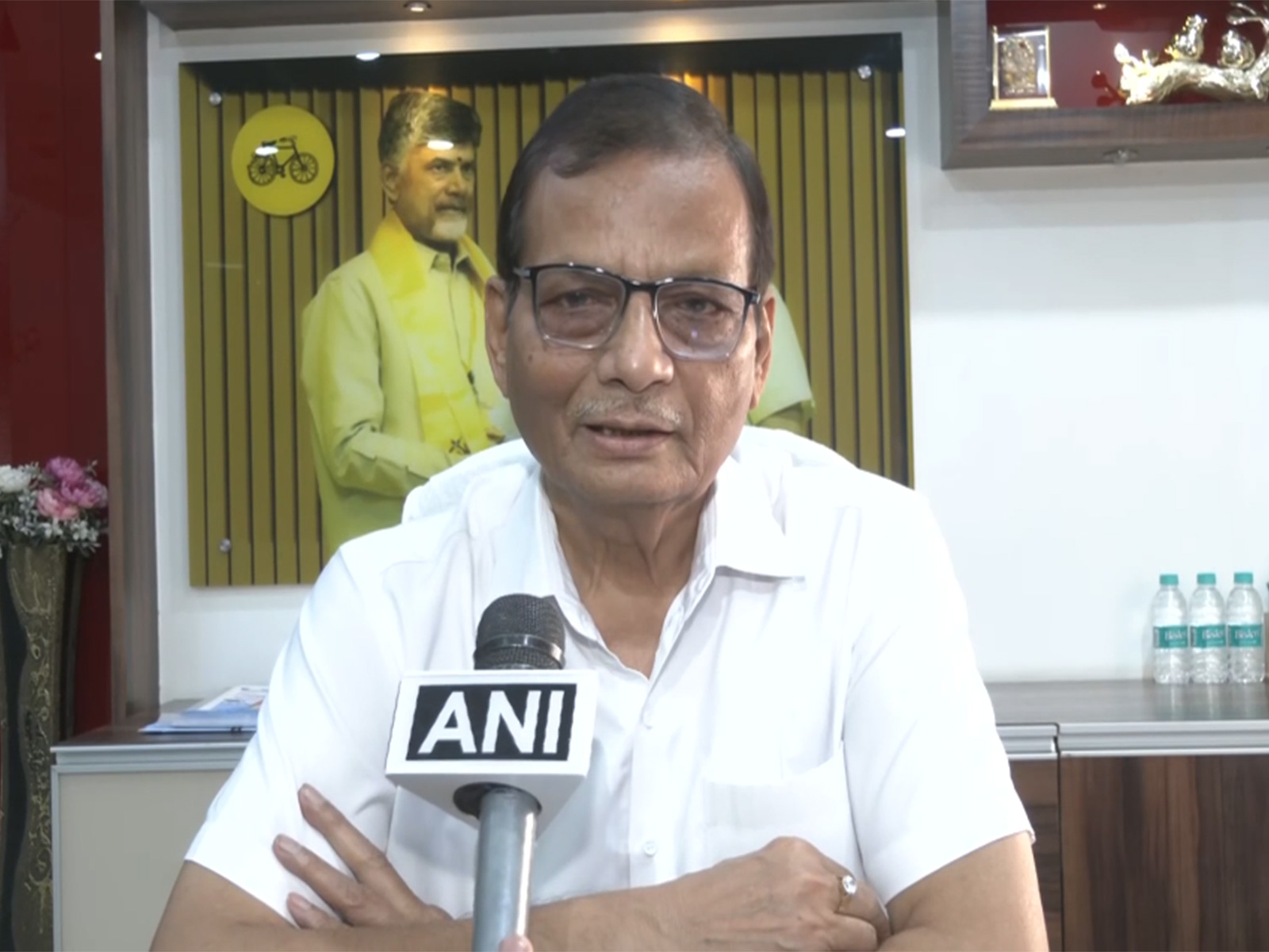 TDP spokesperson Prem Kumar Jain (photo/ANI) TDP spokesperson Prem Kumar Jain (photo/ANI)