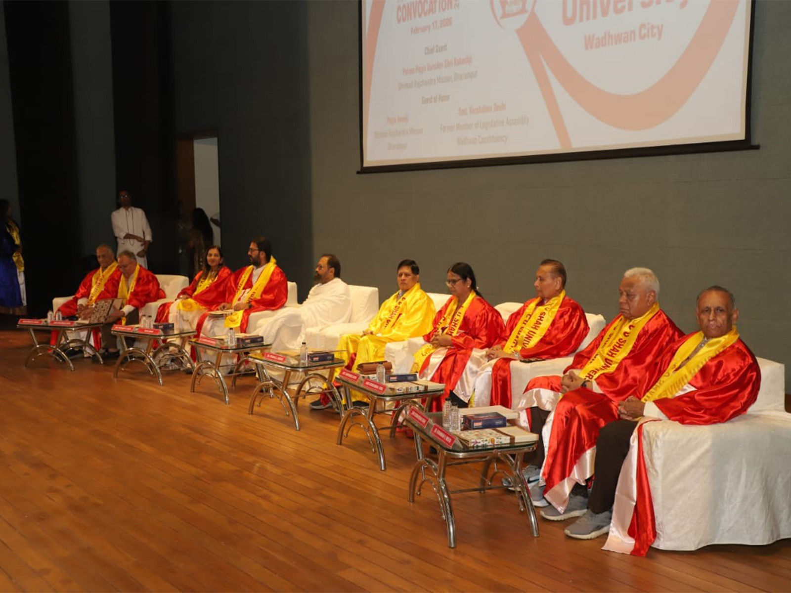 C. U Shah University’s Convocation Ceremony concluded at Wadhwan, Surendranagar