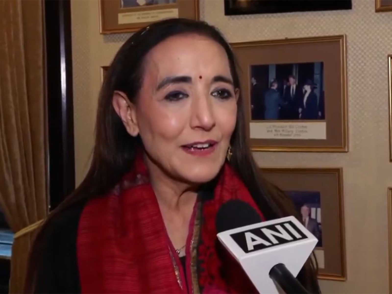 Renowned restaurateur and Pravasi Bharatiya Samman Award recipient Reena Pushkarna (Photo/ANI)