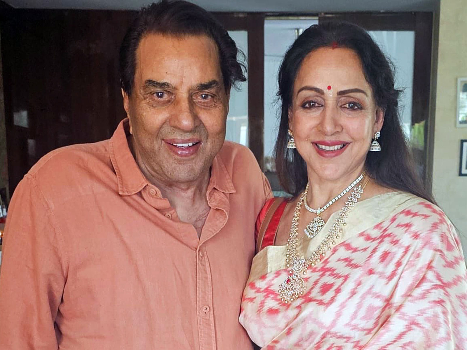 Hema Malini, Dharmendra (File photo/ANI)