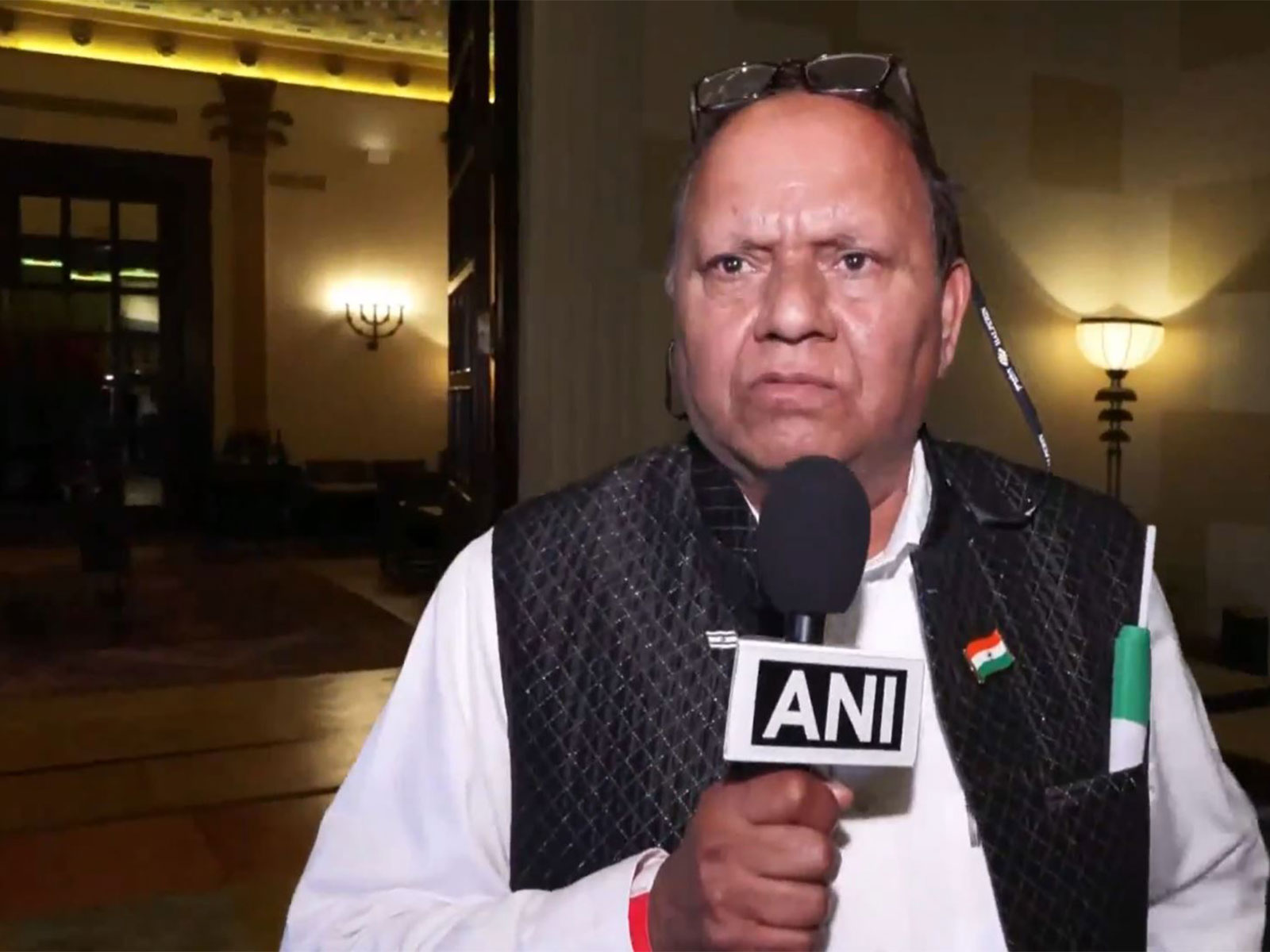 Member of the Indian diaspora in Tel Aviv express pride and emotion during Prime Minister Narendra Modi’s historic visit to Israel. (Photo/ANI)