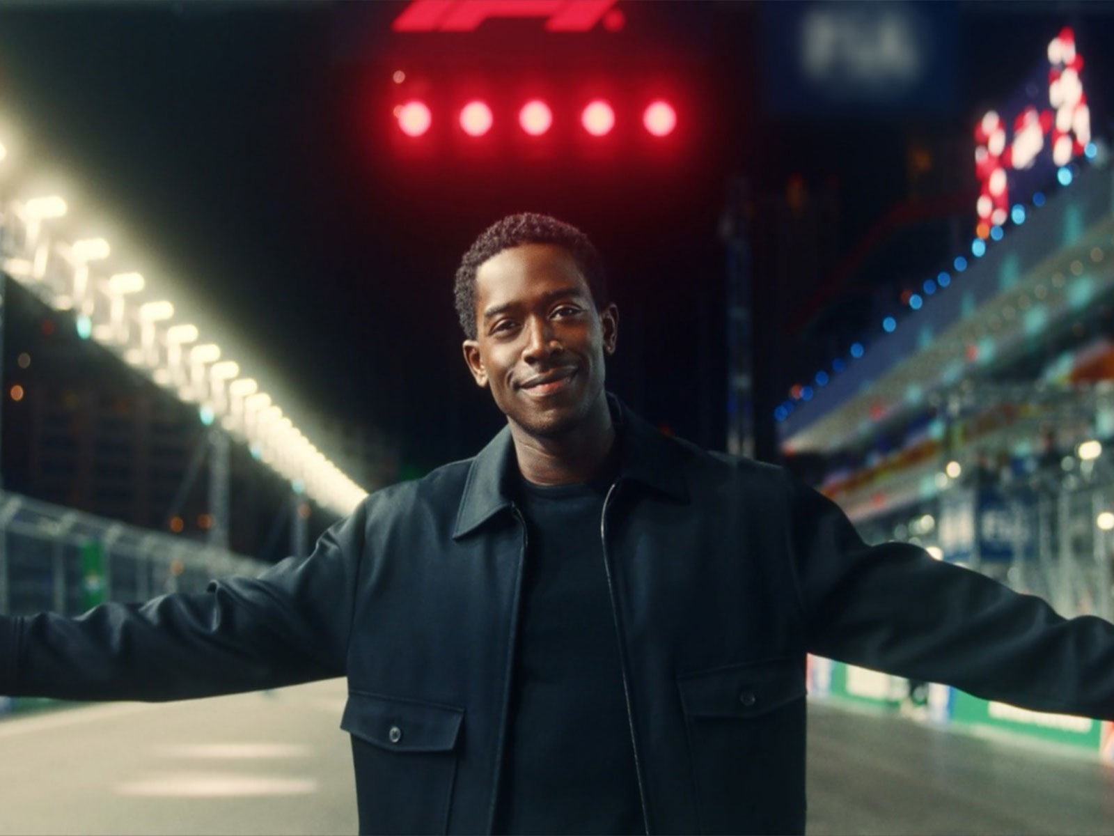 Damson Idris (Photo: Formula 1)