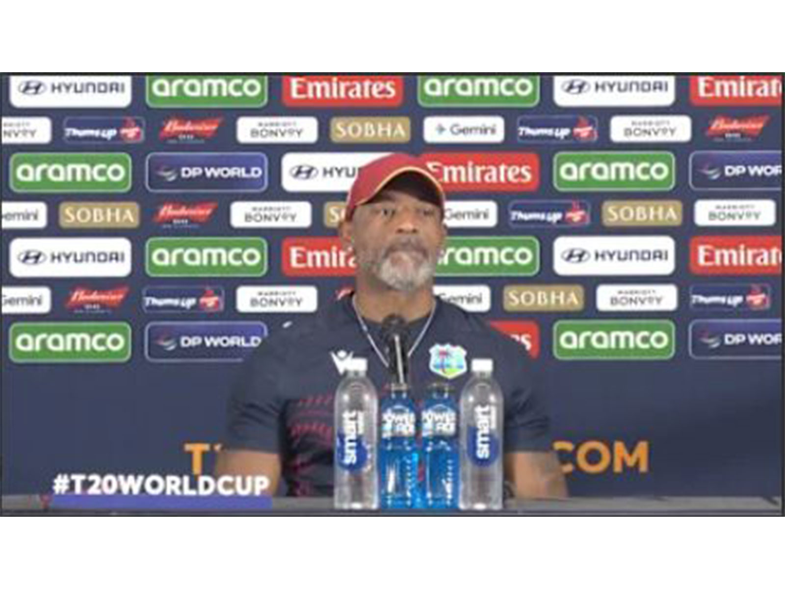 WI batting coach Flyod Reifer. (Photo: ICC) WI batting coach Flyod Reifer. (Photo: ICC)