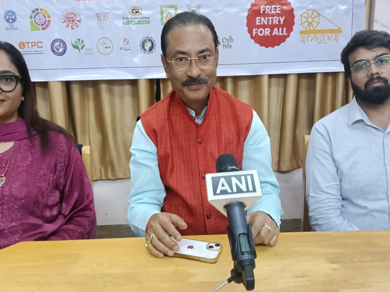 Tripura State President Rajib Bhattacharjee (Photo/ANI)