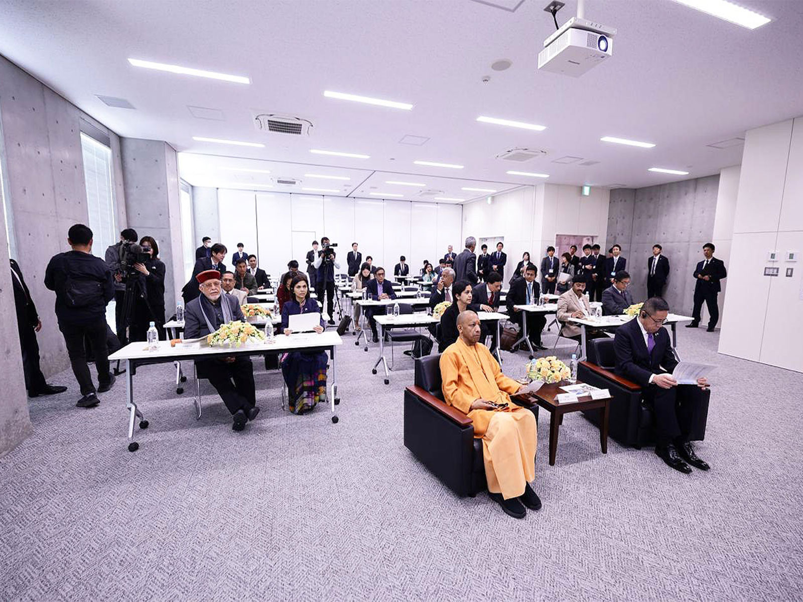 UP CM Yogi Adityanath at Komekurayama Hydrogen Research Facility in Yamanashi, Japan (Photo/X@myogiadityanath)