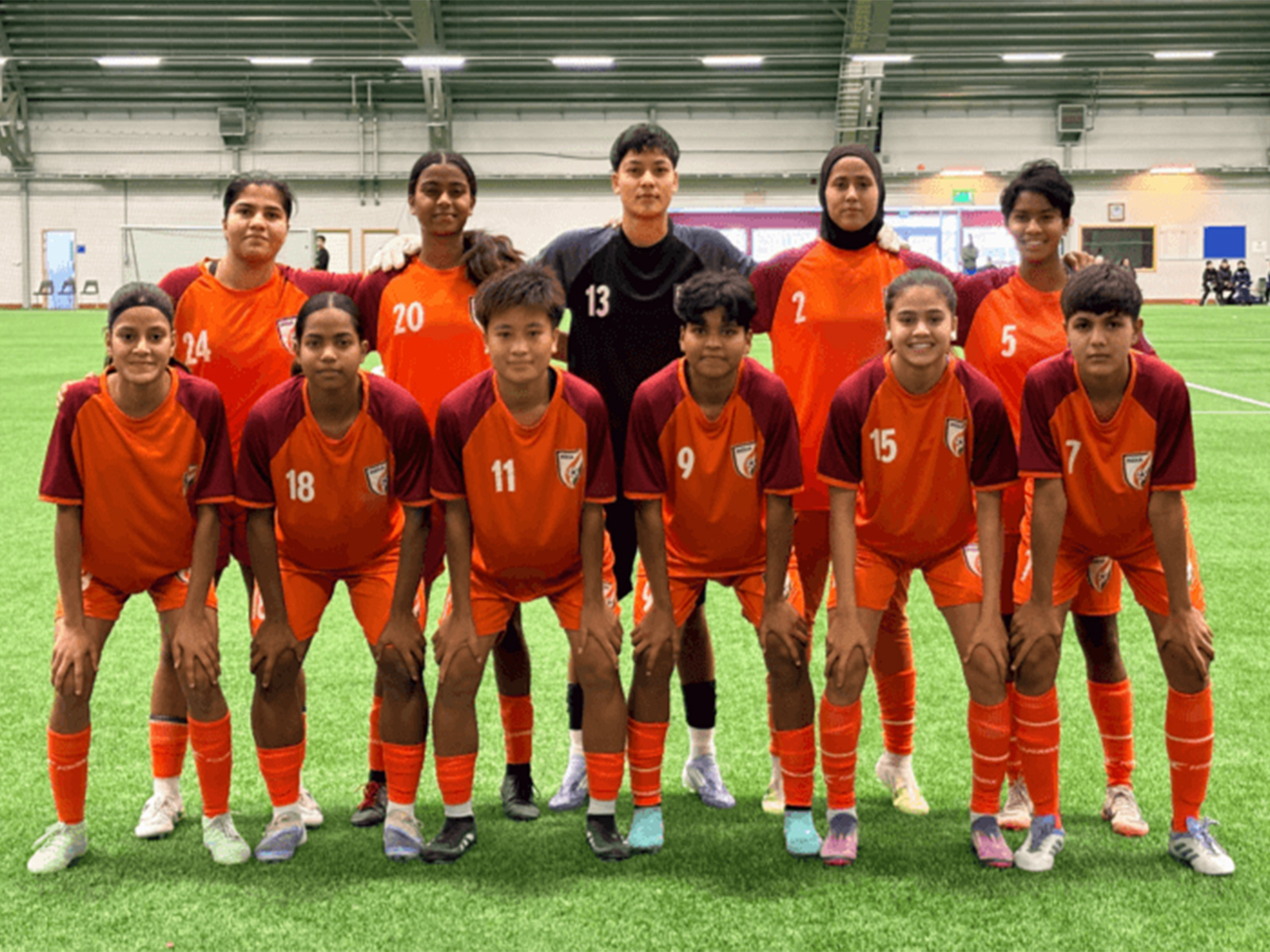India U20 women’s football team (Photo/AIFF)
