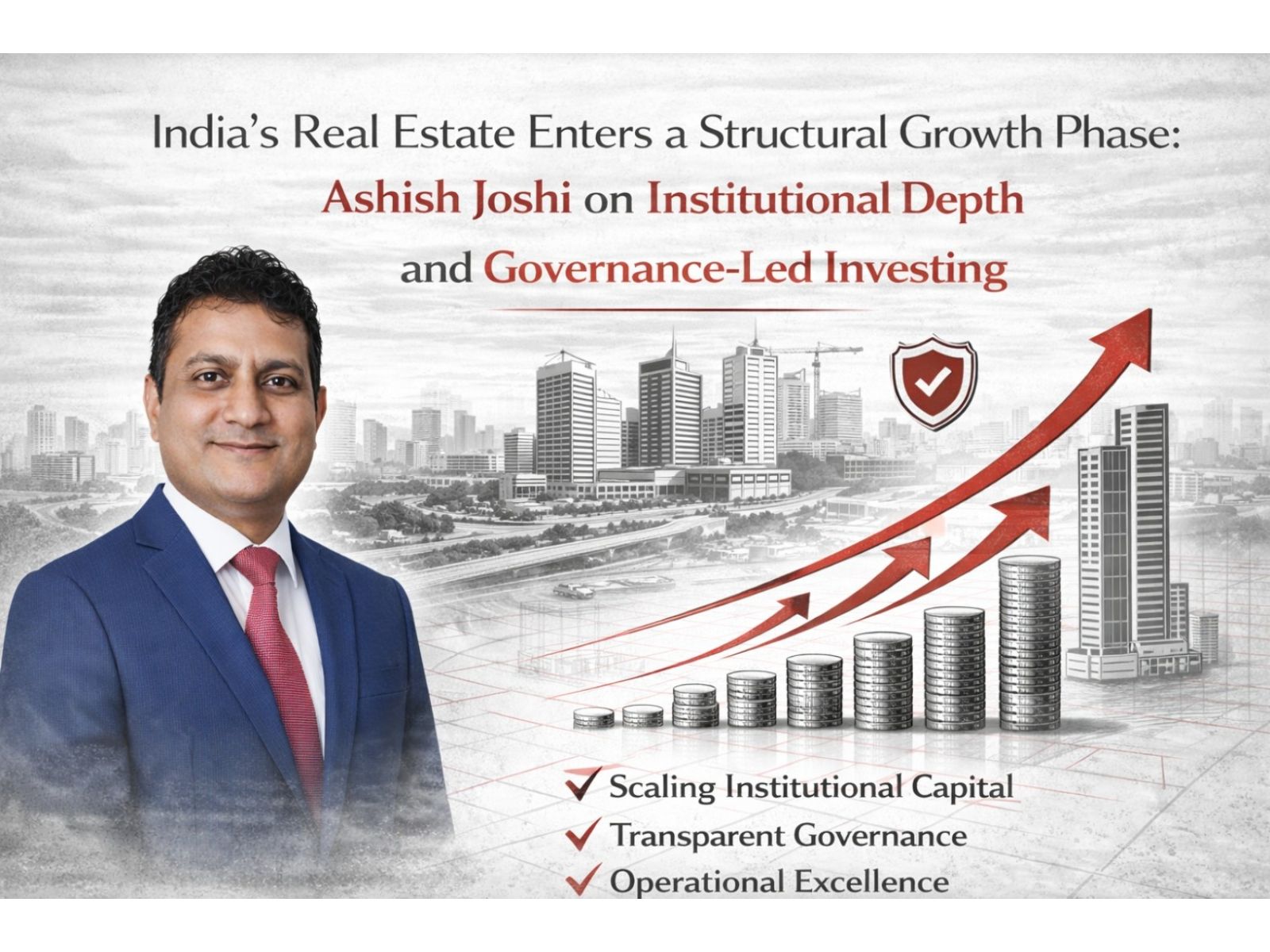 Mr. Ashish Joshi, Managing Director, Landmark Capital Advisors Mr. Ashish Joshi, Managing Director, Landmark Capital Advisors