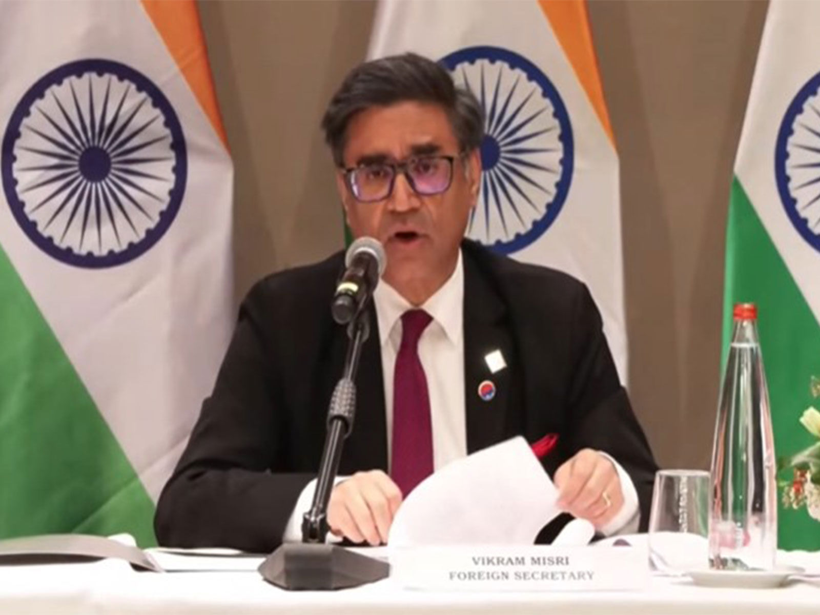 Foreign Secretary Vikram Misri (Photo: YouTube@ Ministry of External Affairs, India)